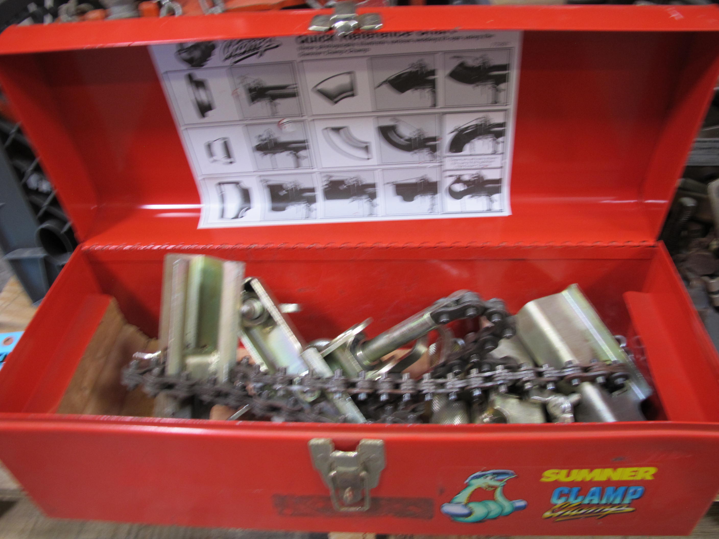 MISC. PIPE CLAMPS AND ASSOCIATED TOOLING-2274