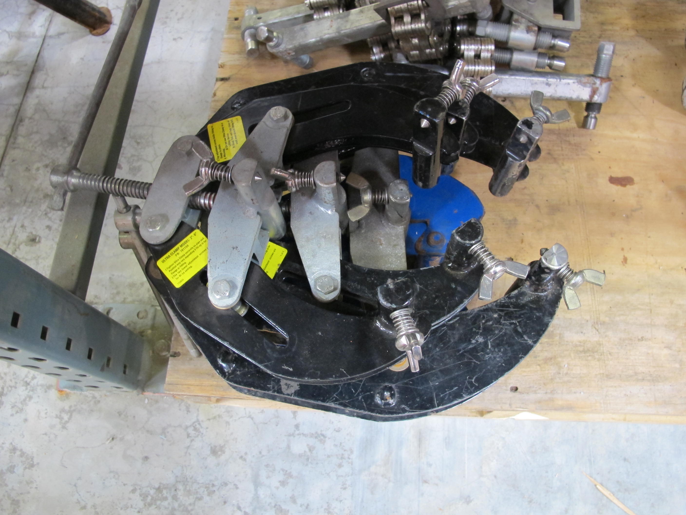 LOT TO INCLUDE: ROLLING CHAIN ASSEMBLIES, ULTRA CLAMP MODEL NUMBER 781150, 2"-6"-2275