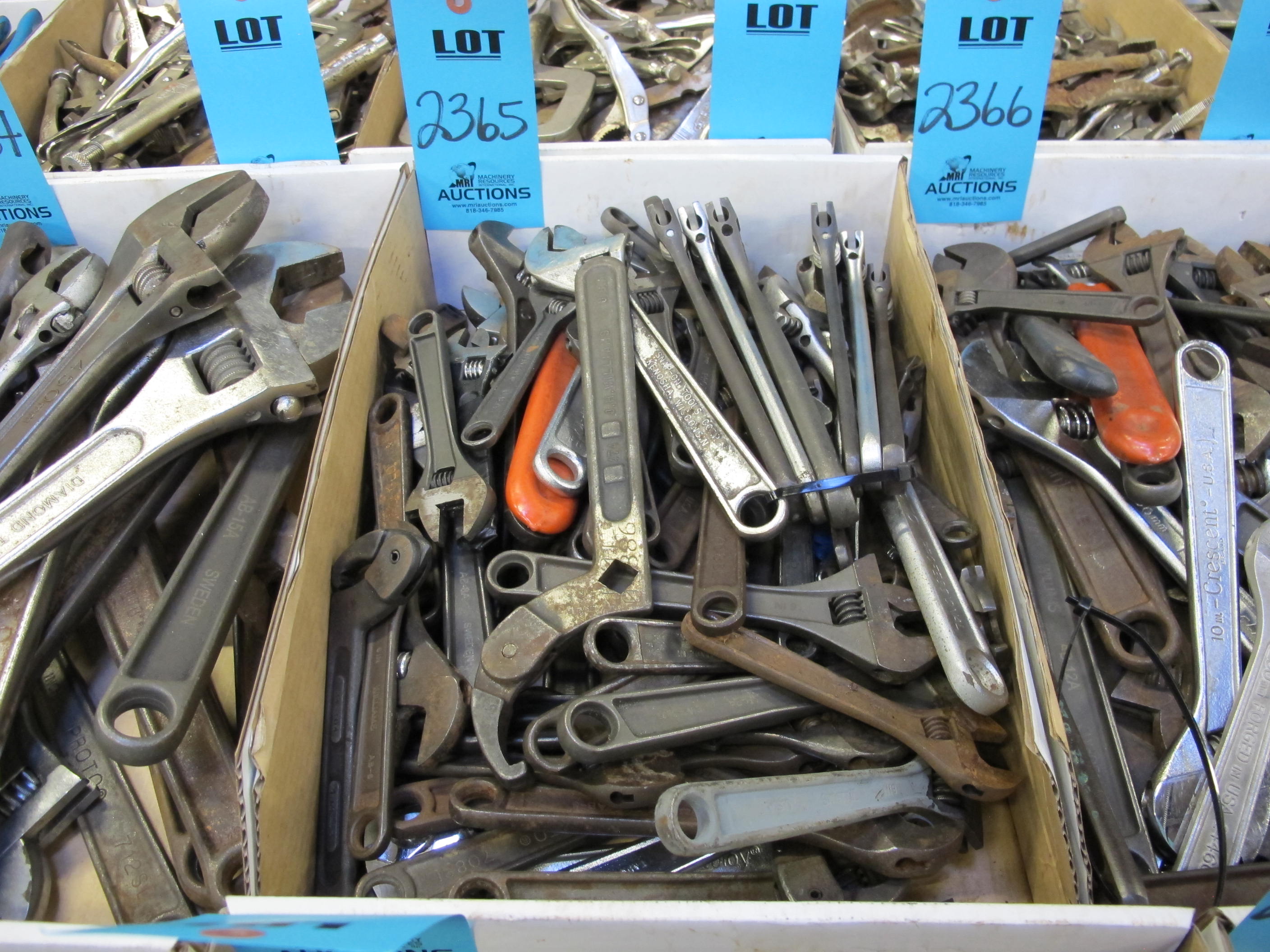 MISC. CRESCENT WRENCHES-2362