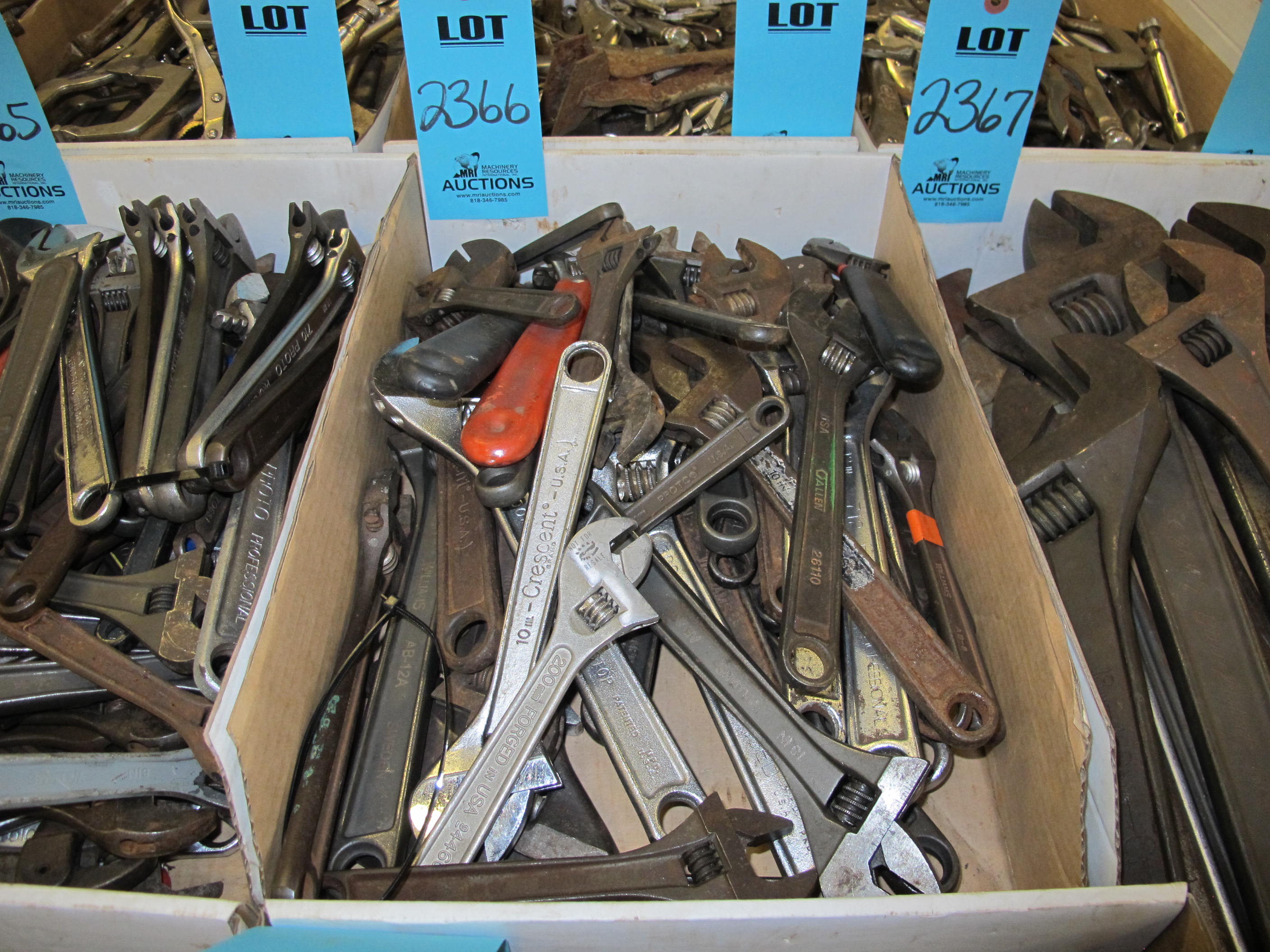 MISC. CRESCENT WRENCHES-2366