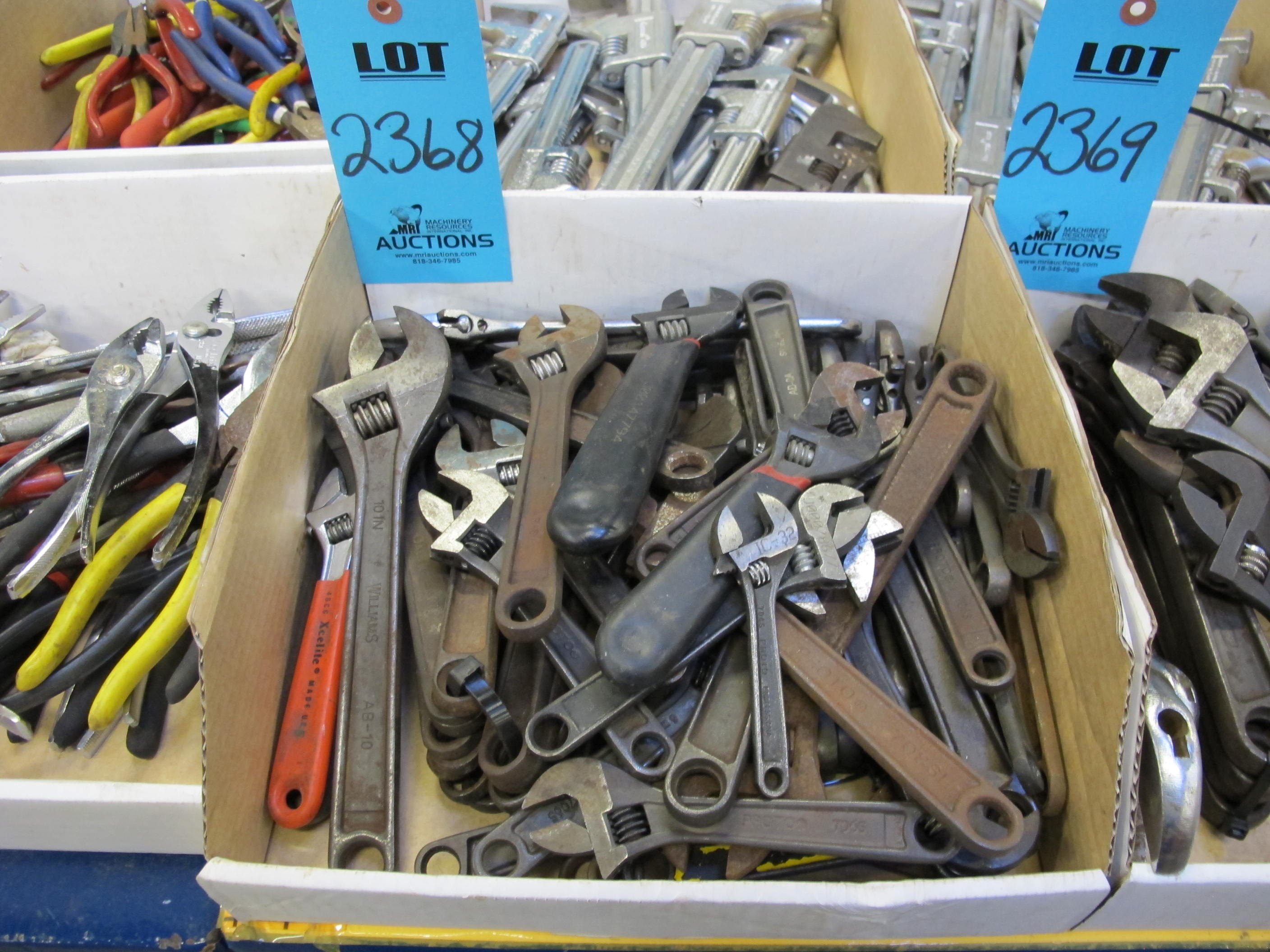 MISC. CRESCENT WRENCHES-2368