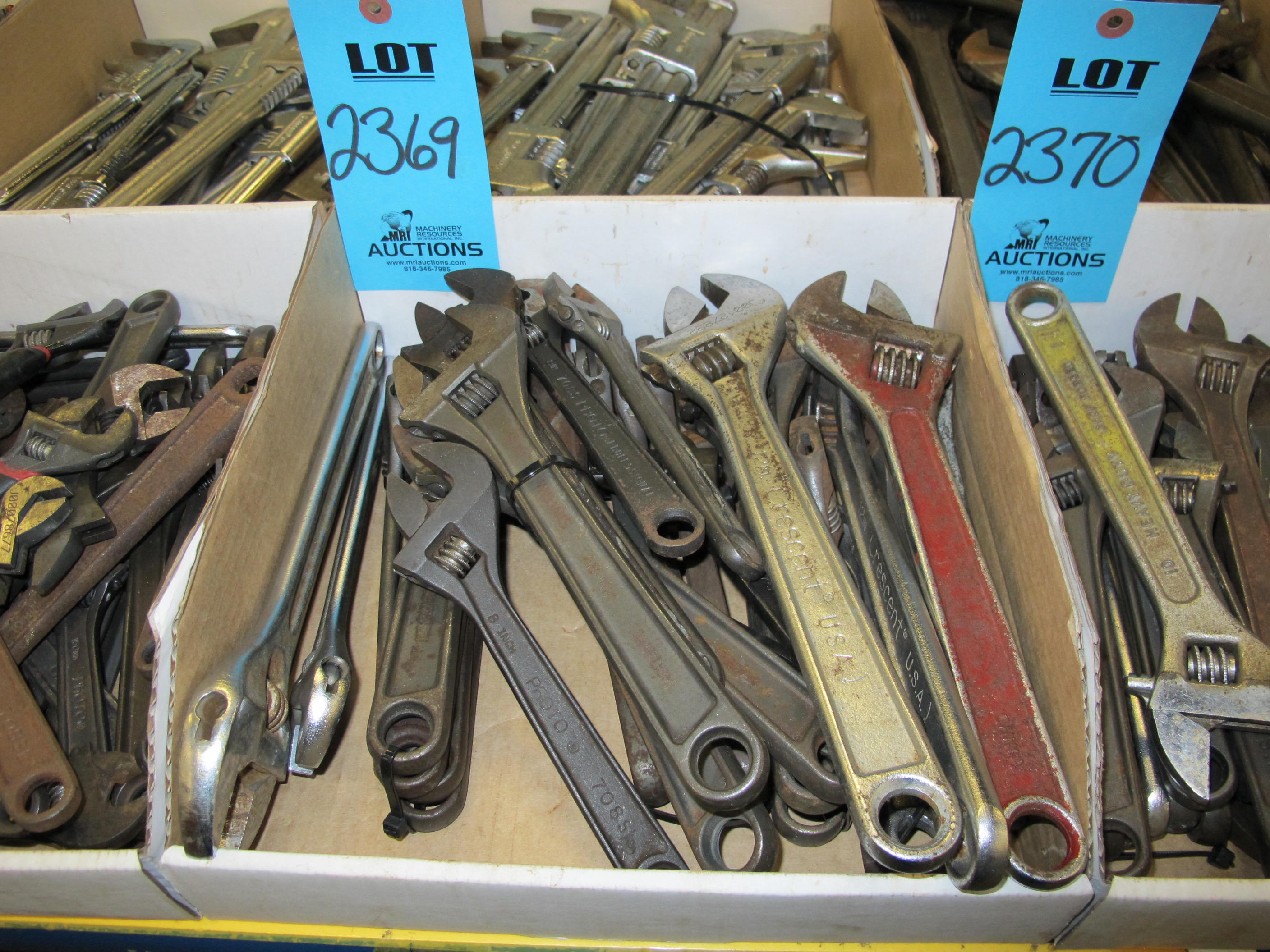 MISC. CRESCENT WRENCHES-2369