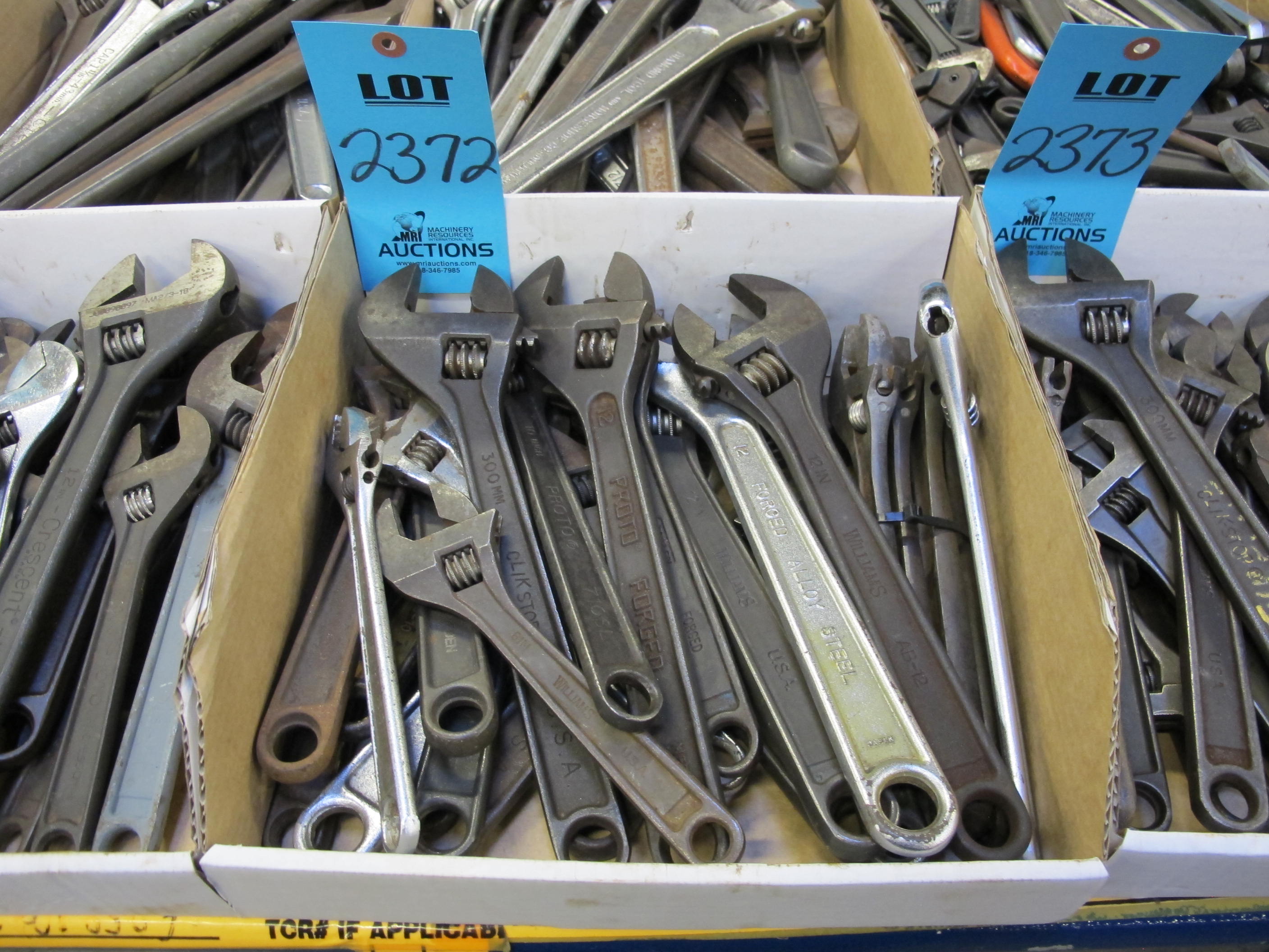 MISC. CRESCENT WRENCHES-2372