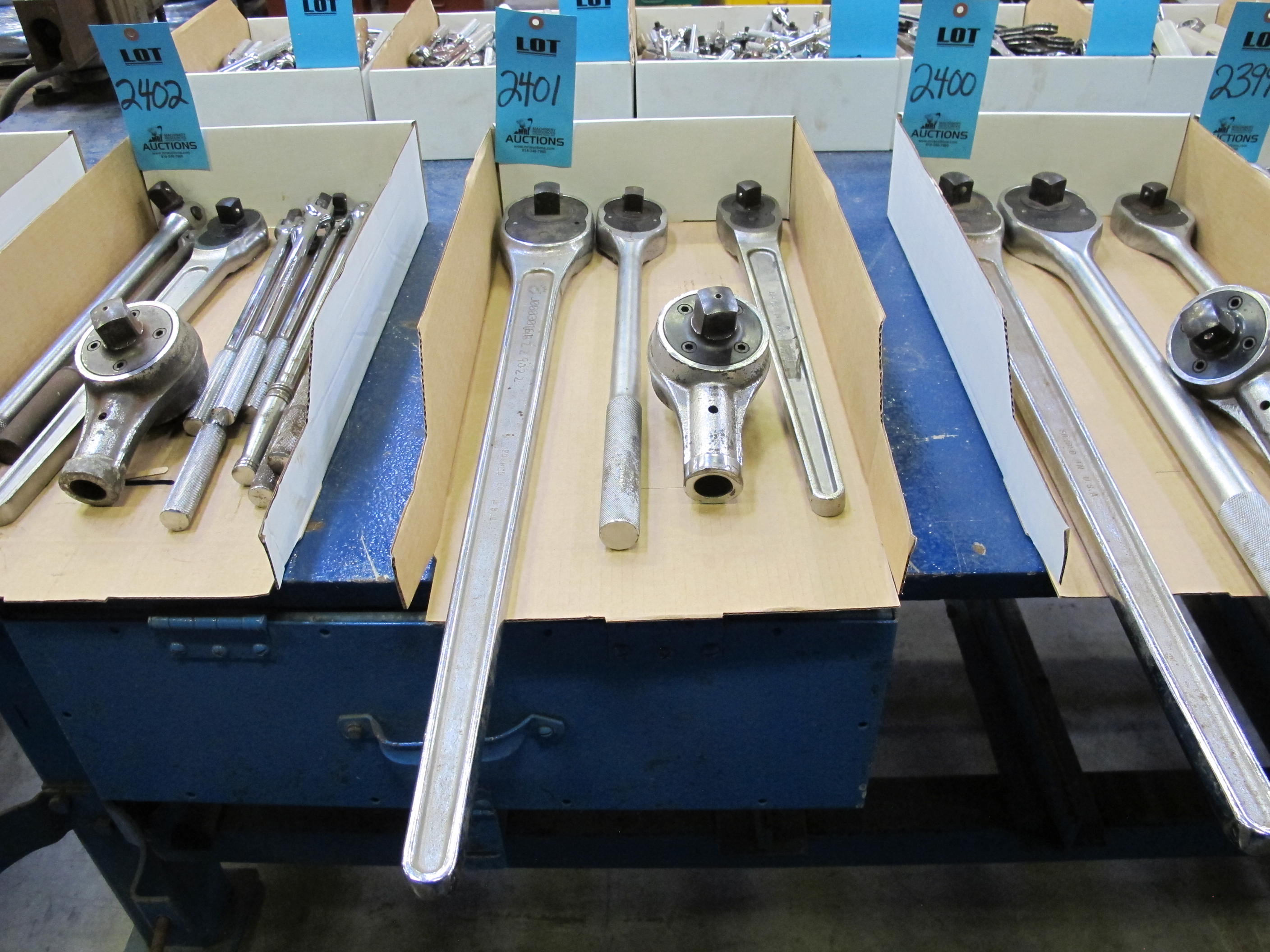 MISC. RATCHETS, VARIED SIZES-2401