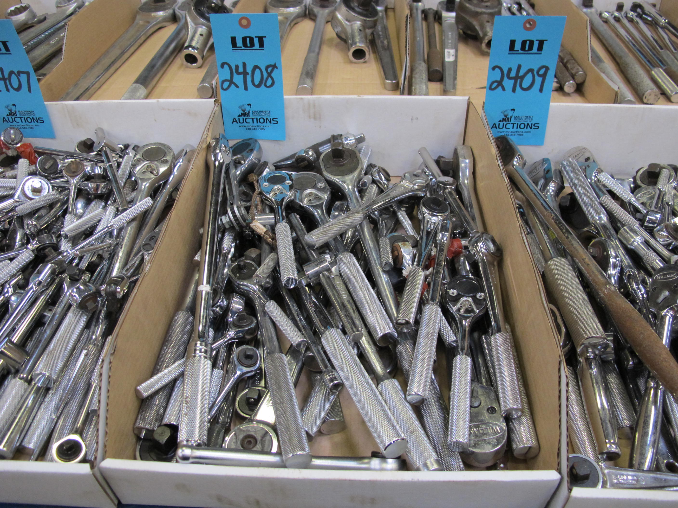 MISC. RATCHETS, VARIED SIZES-2408