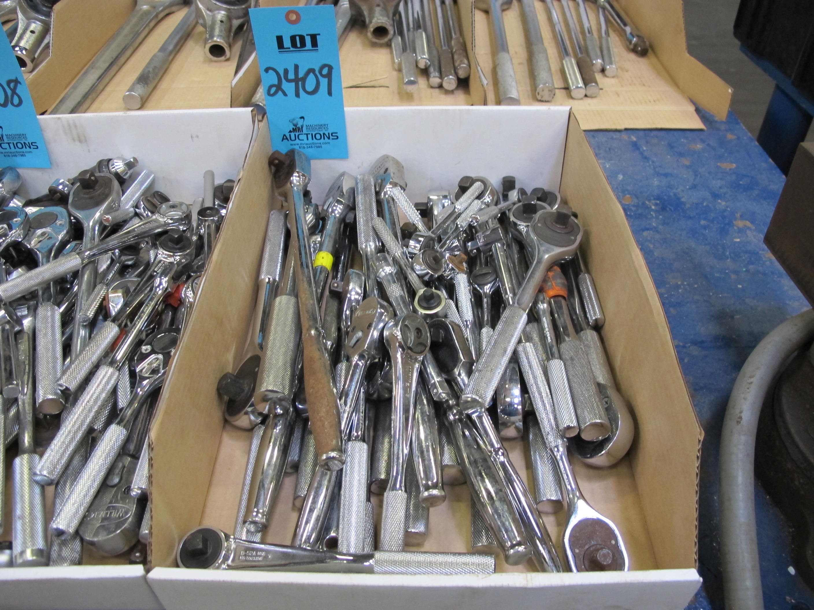 MISC. RATCHETS, VARIED SIZES-2409