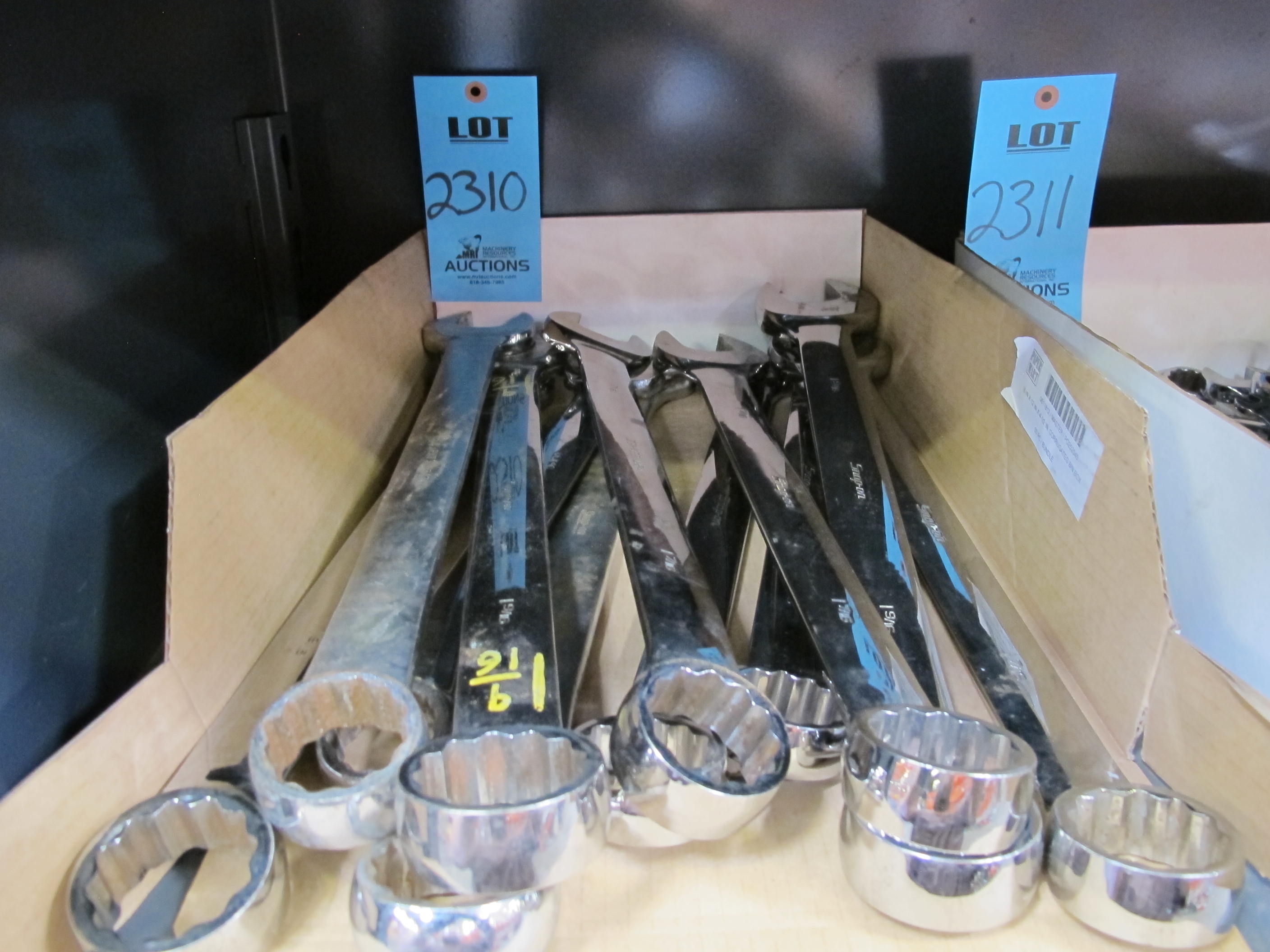 SNAP ON COMBO WRENCHES, 1 3/8" - 1 9/16"-2310