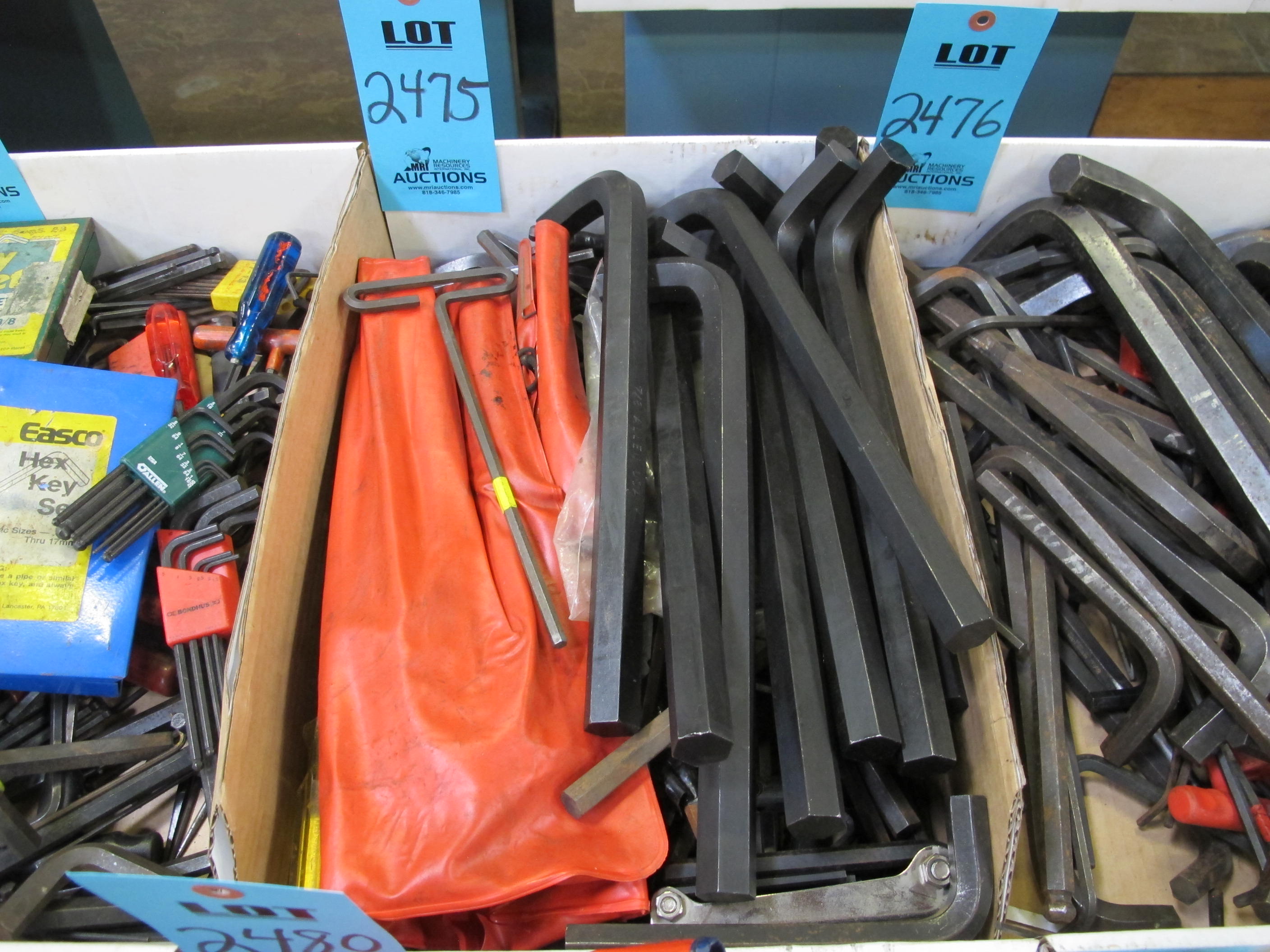 MISC. HEX KEYS, VARIED SIZES-2475