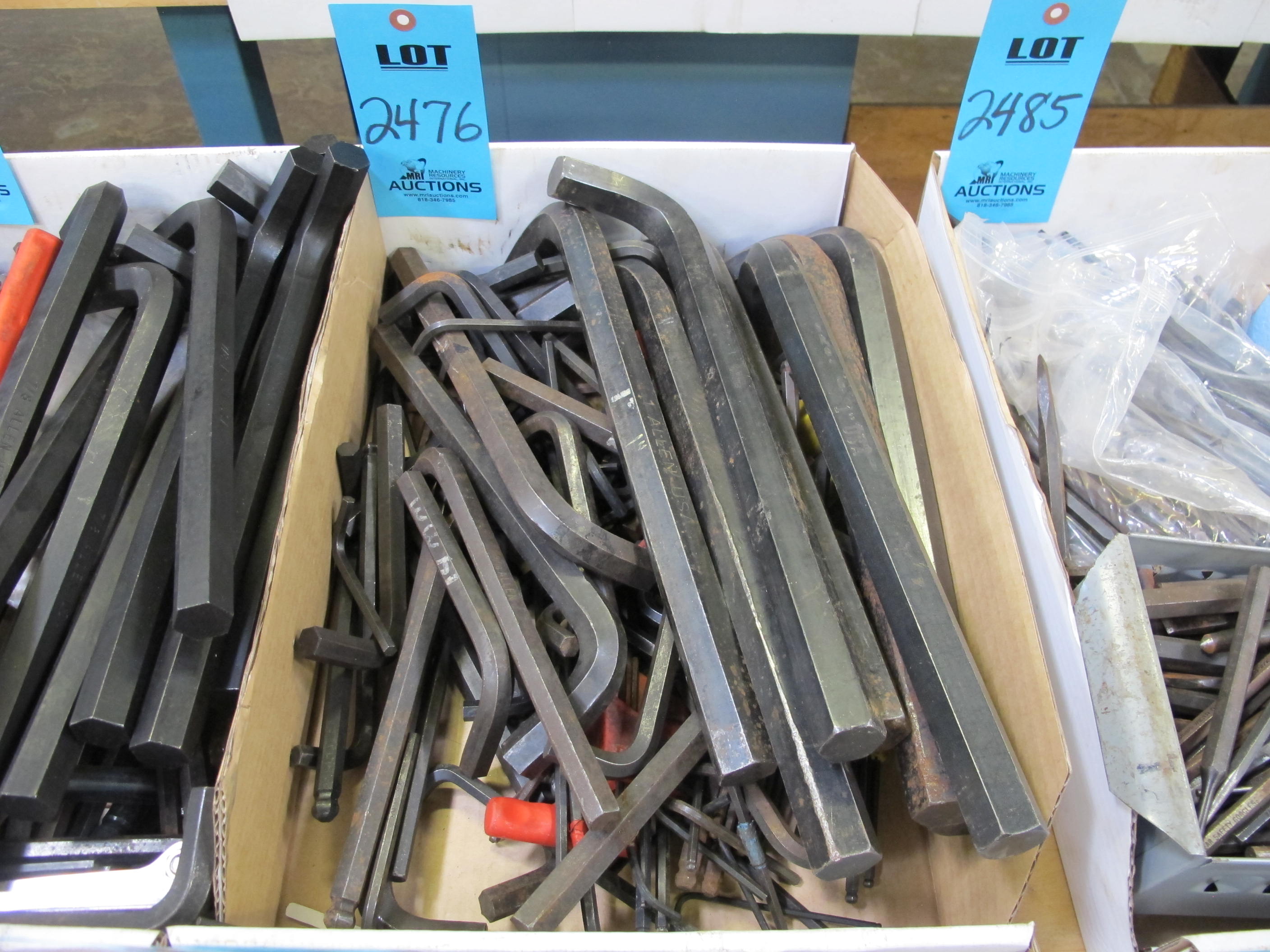 MISC. HEX KEYS, VARIED SIZES-2476
