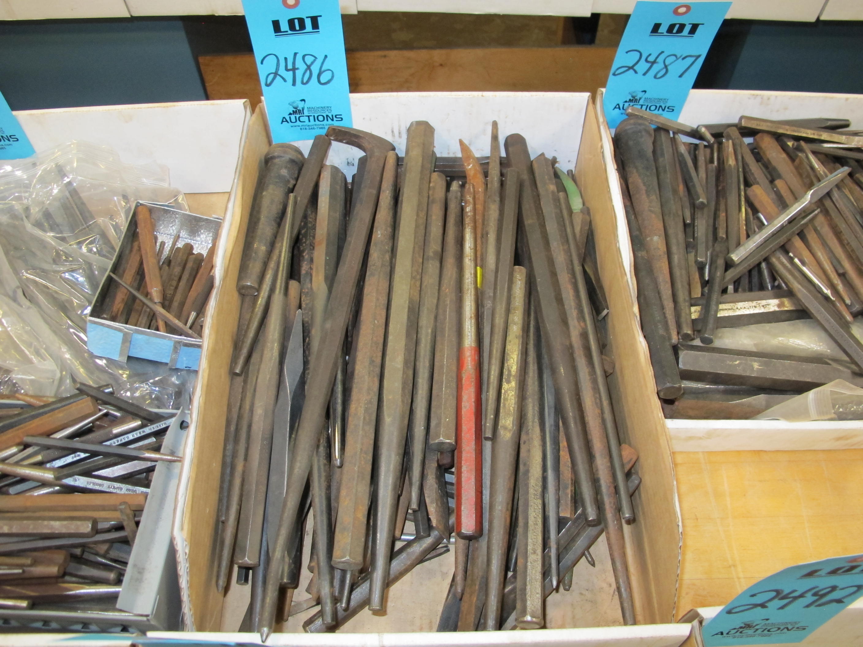 MISC. PUNCHES AND CHISELS-2486