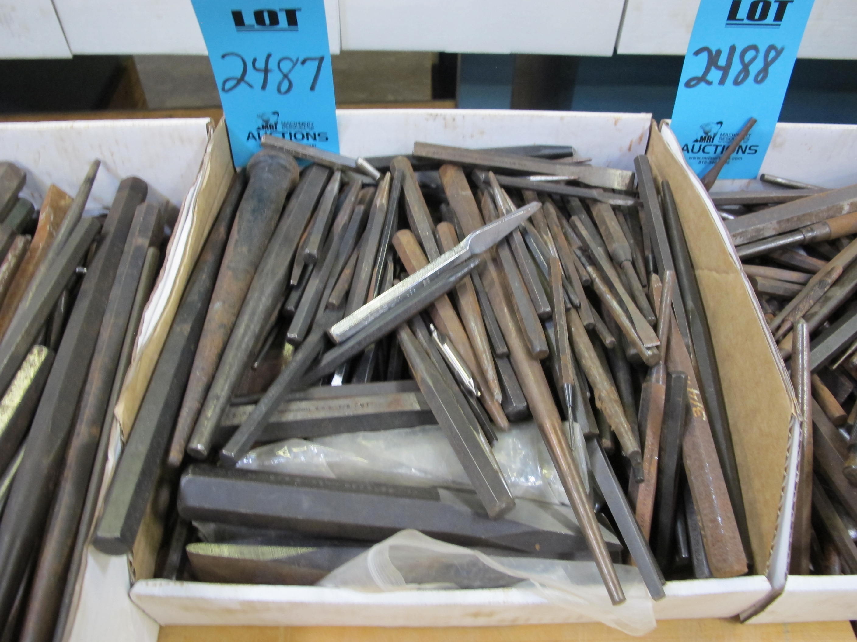 MISC. PUNCHES AND CHISELS-2487