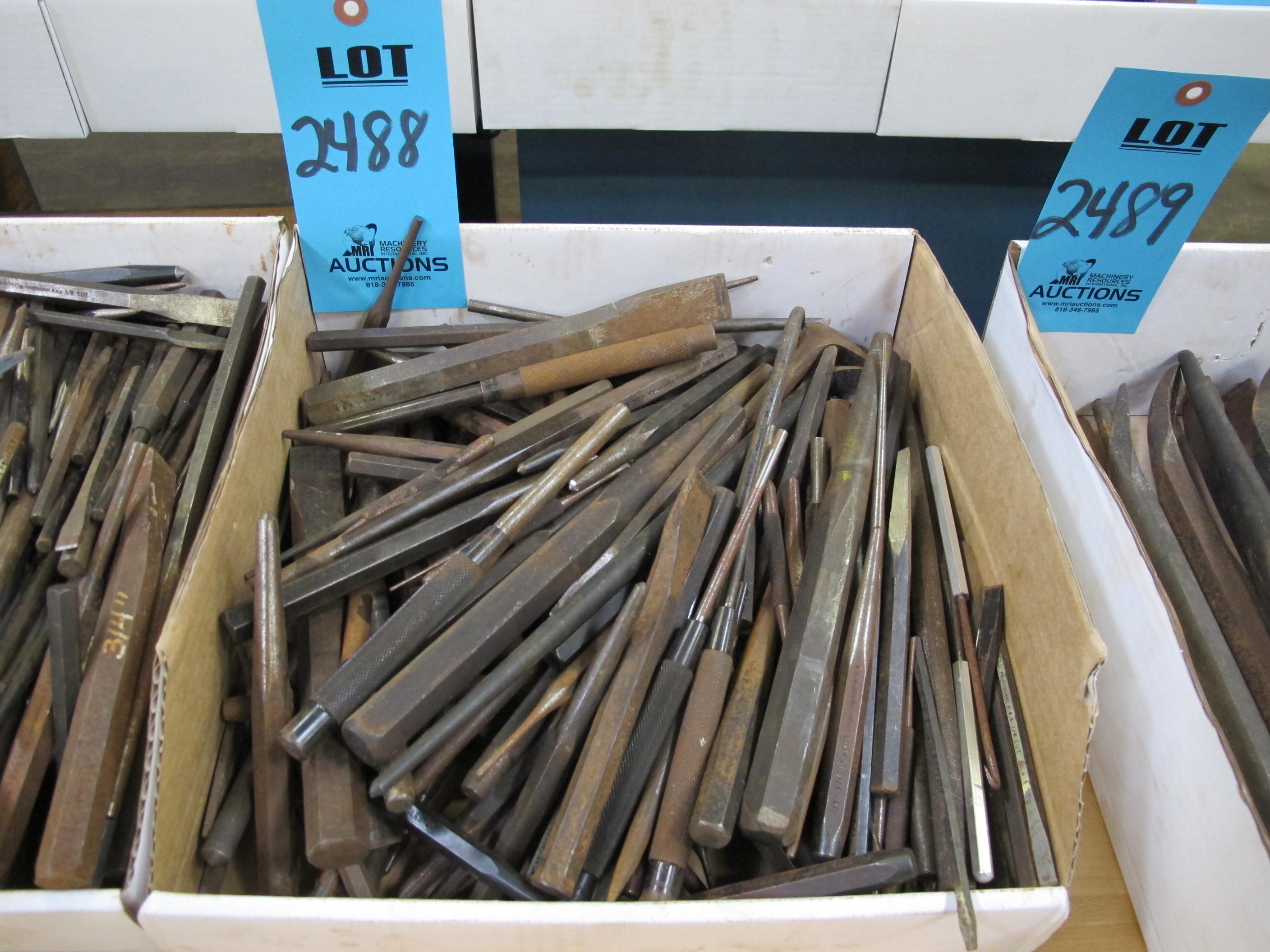 MISC. PUNCHES AND CHISELS-2488