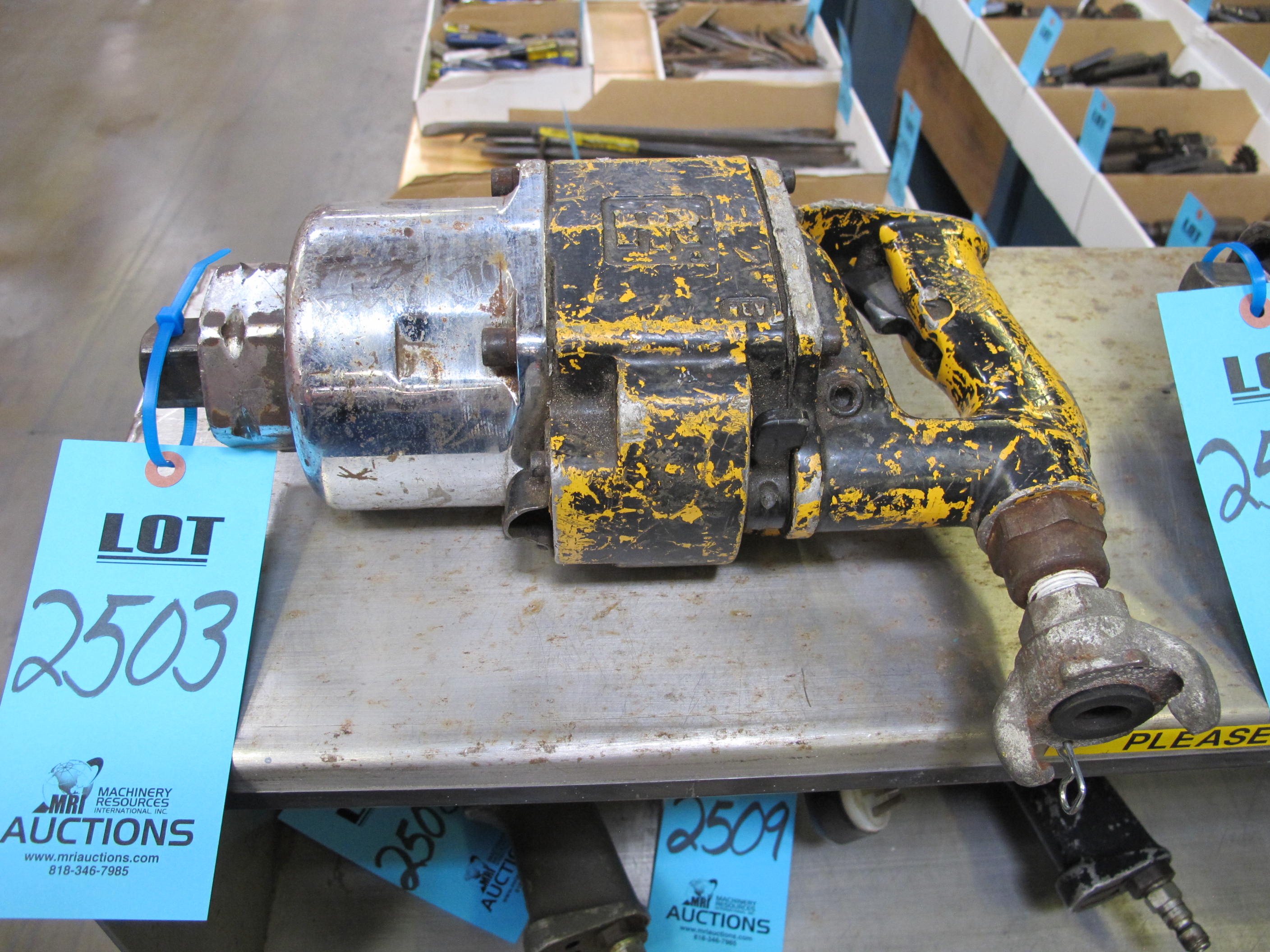 INGERSOLL RAND PNEUMATIC IMPACT DRIVER, MODEL NUMBER 2934, 1"-2503