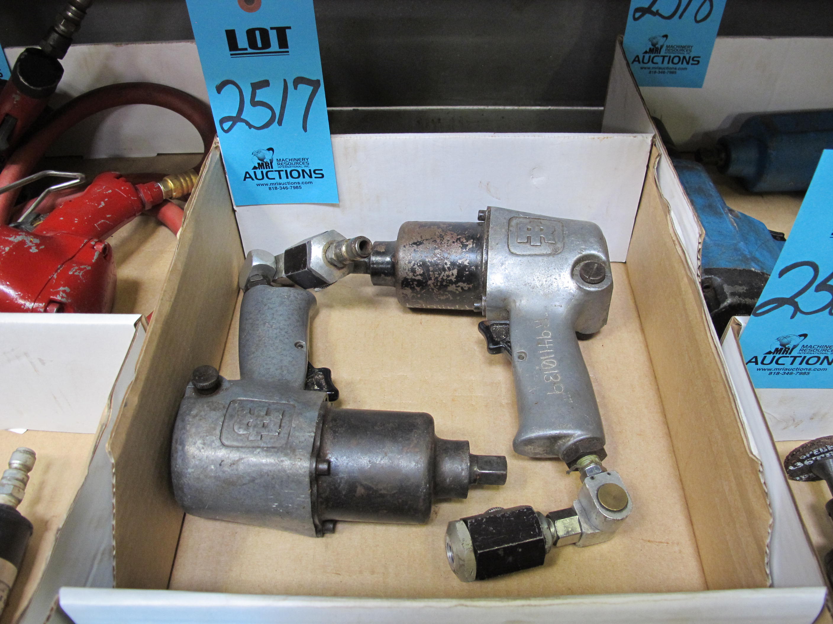 (2) INGERSOLL RAND PNEUMATIC IMPACT DRIVER, MODEL NUMBER 2705A1, 1/2"-2517