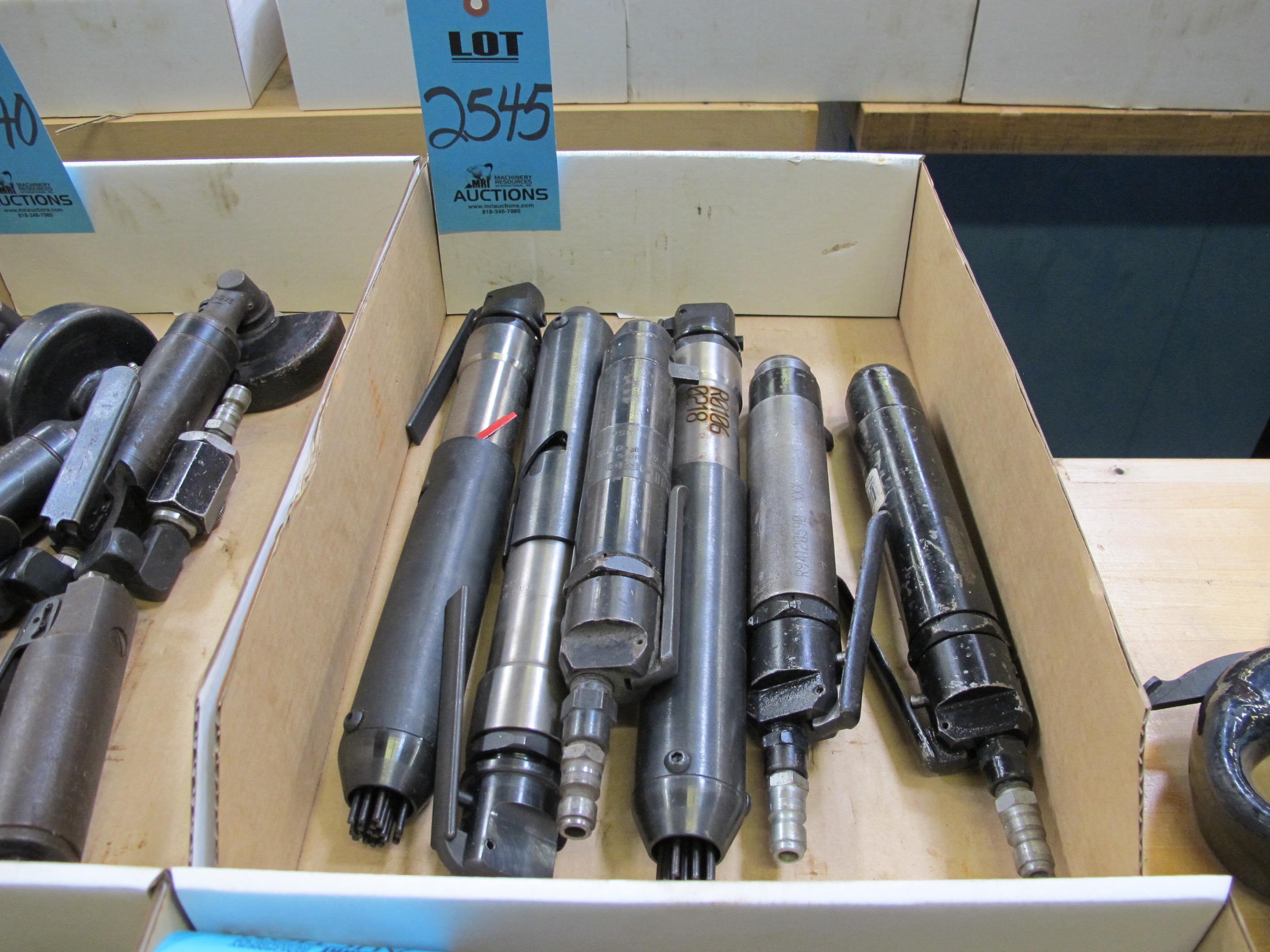 (6) PNEUMATIC NEEDLE GUNS-2545