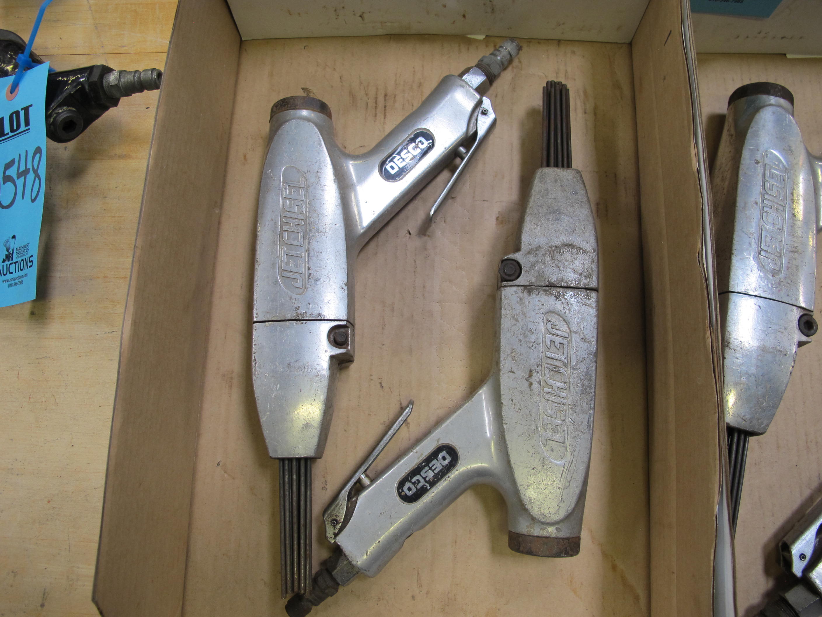 (2) DESCO JET CHISELS, MODEL NUMBER 24-2549