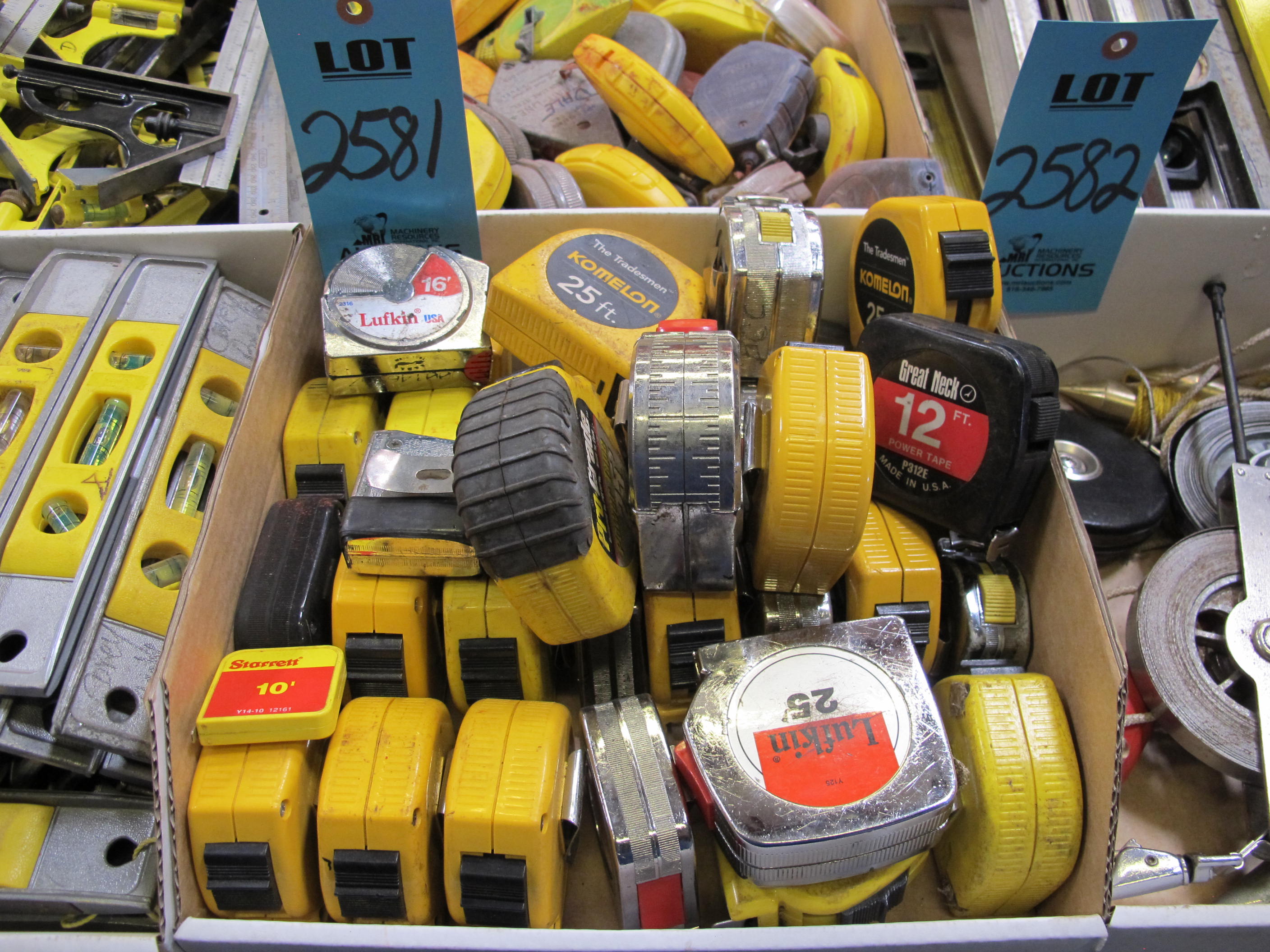 MISC. TAPE MEASURES-2581