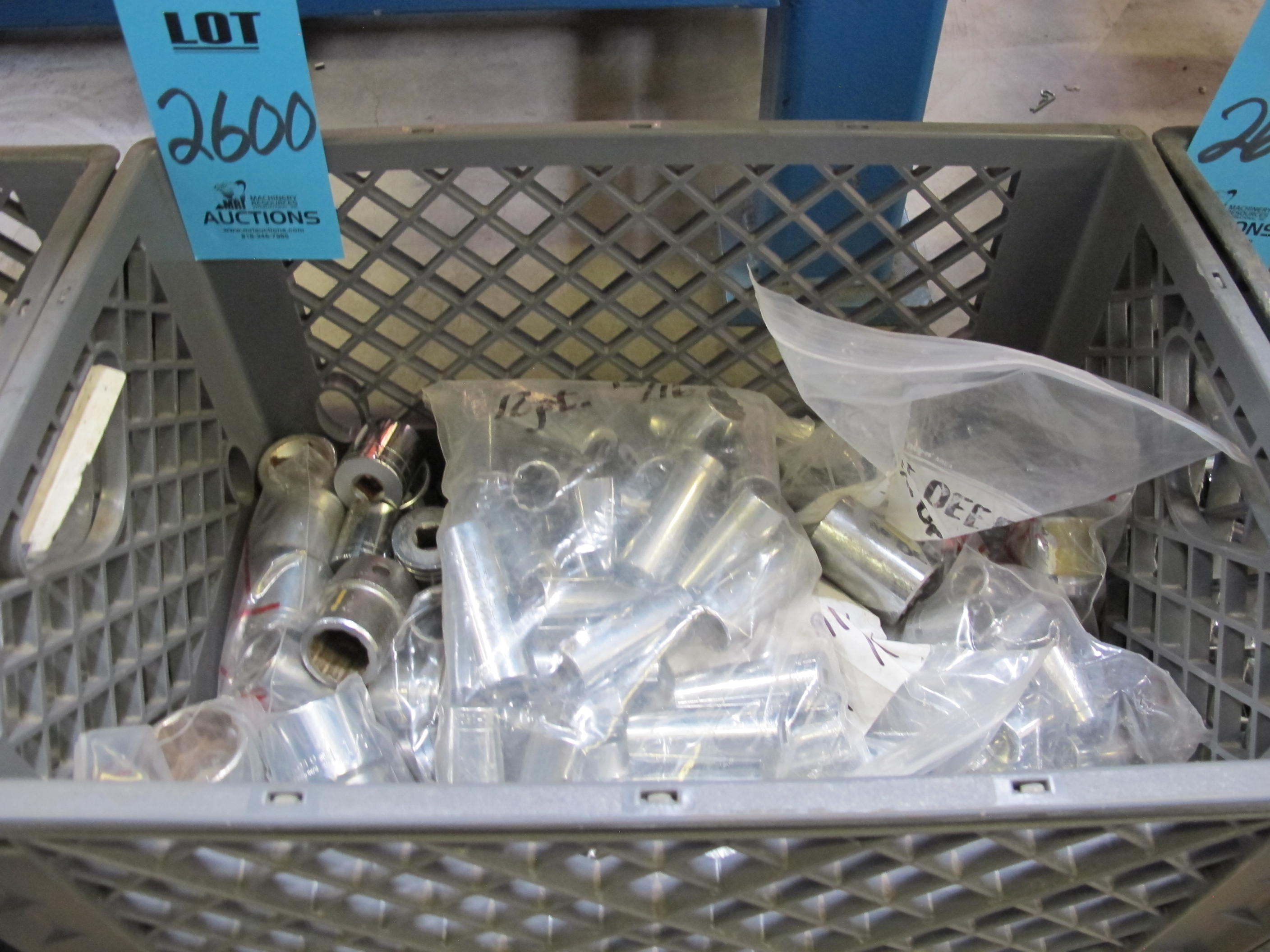 LARGE QUANTITY MISC. SOCKETS-2600