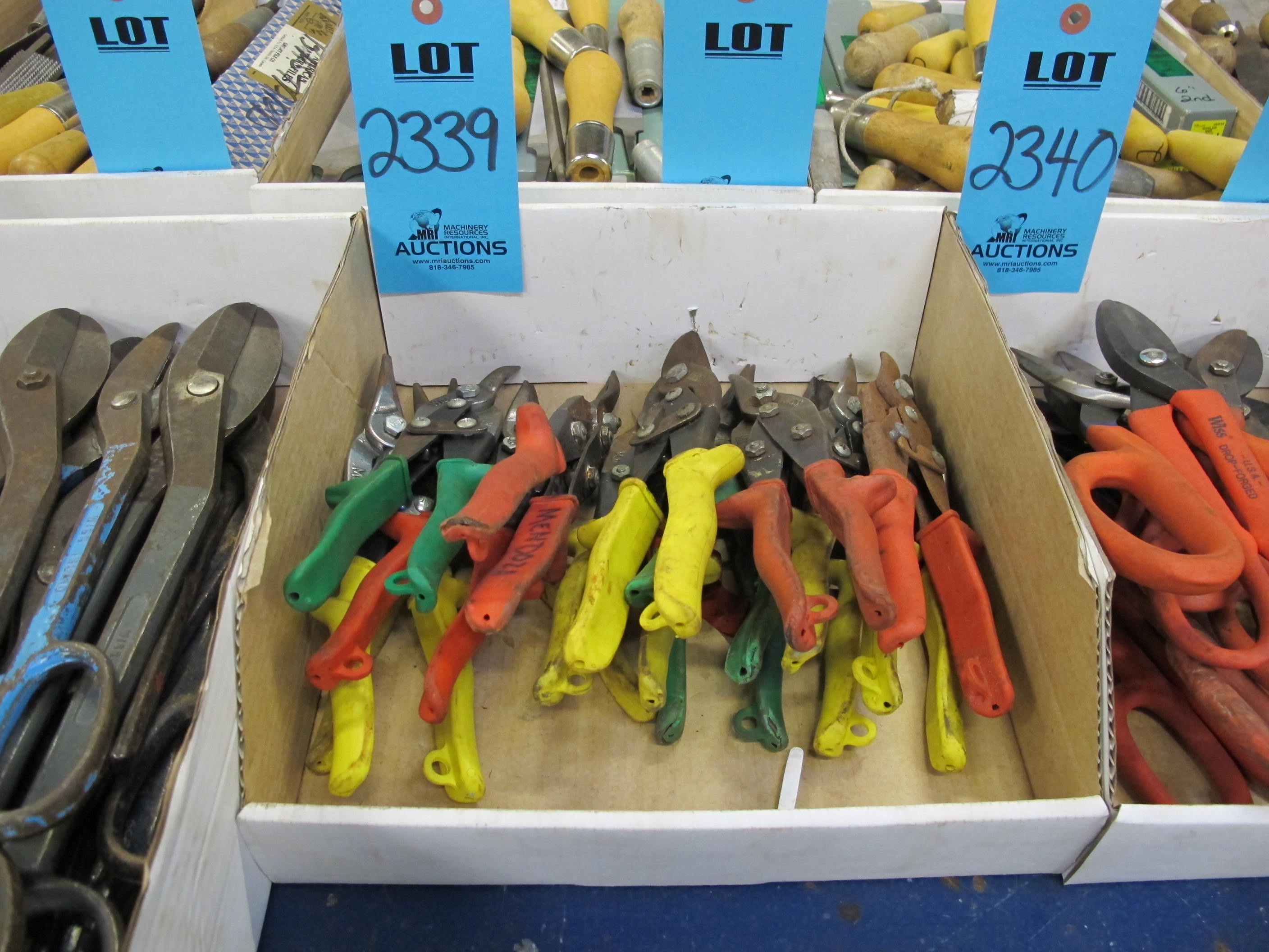 MISC. AVIATION SNIPS, LEFT, RIGHT, AND CENTER CUTTING-2339