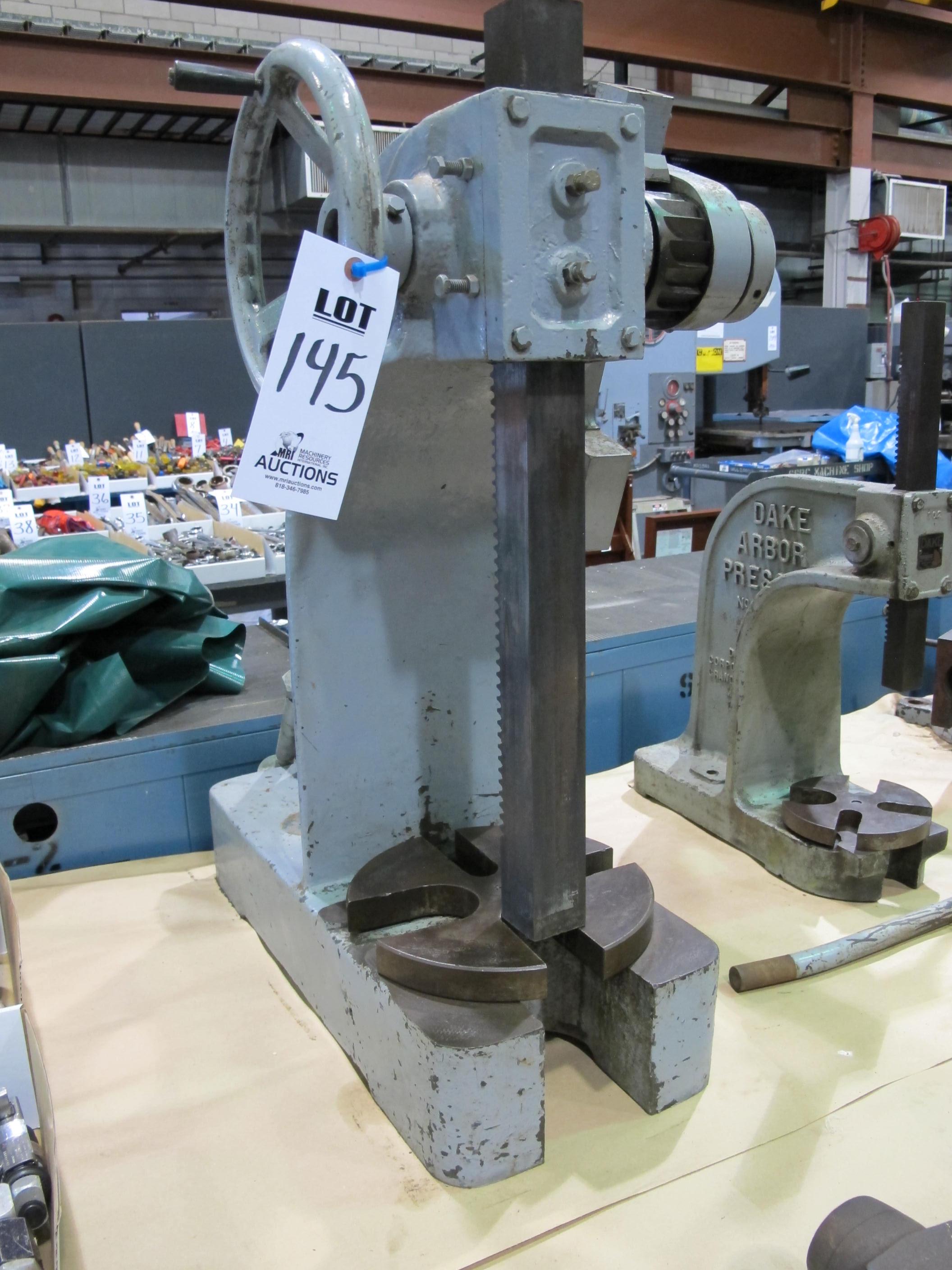 ARBOR MODEL 5 ARBOR PRESS (T-10) LOADING & HANDLING FEE $10-145