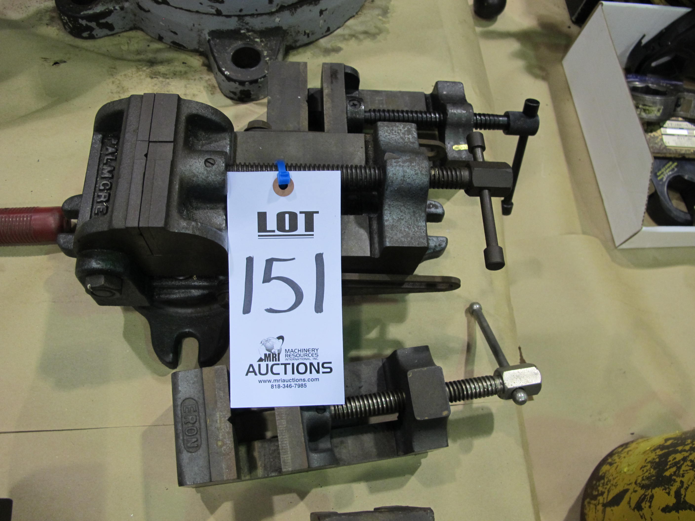 LOT (3) ASST'D VISES (T-10) LOADING & HANDLING FEE $10-151