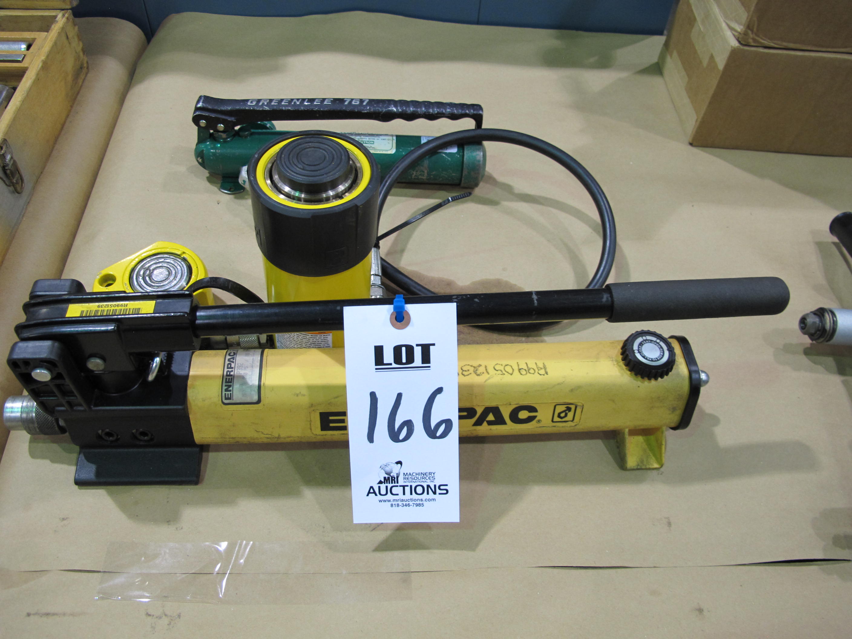 LOT (2) ASST'D HYDRAULIC UNITS (T-10) LOADING & HANDLING FEE $10-166