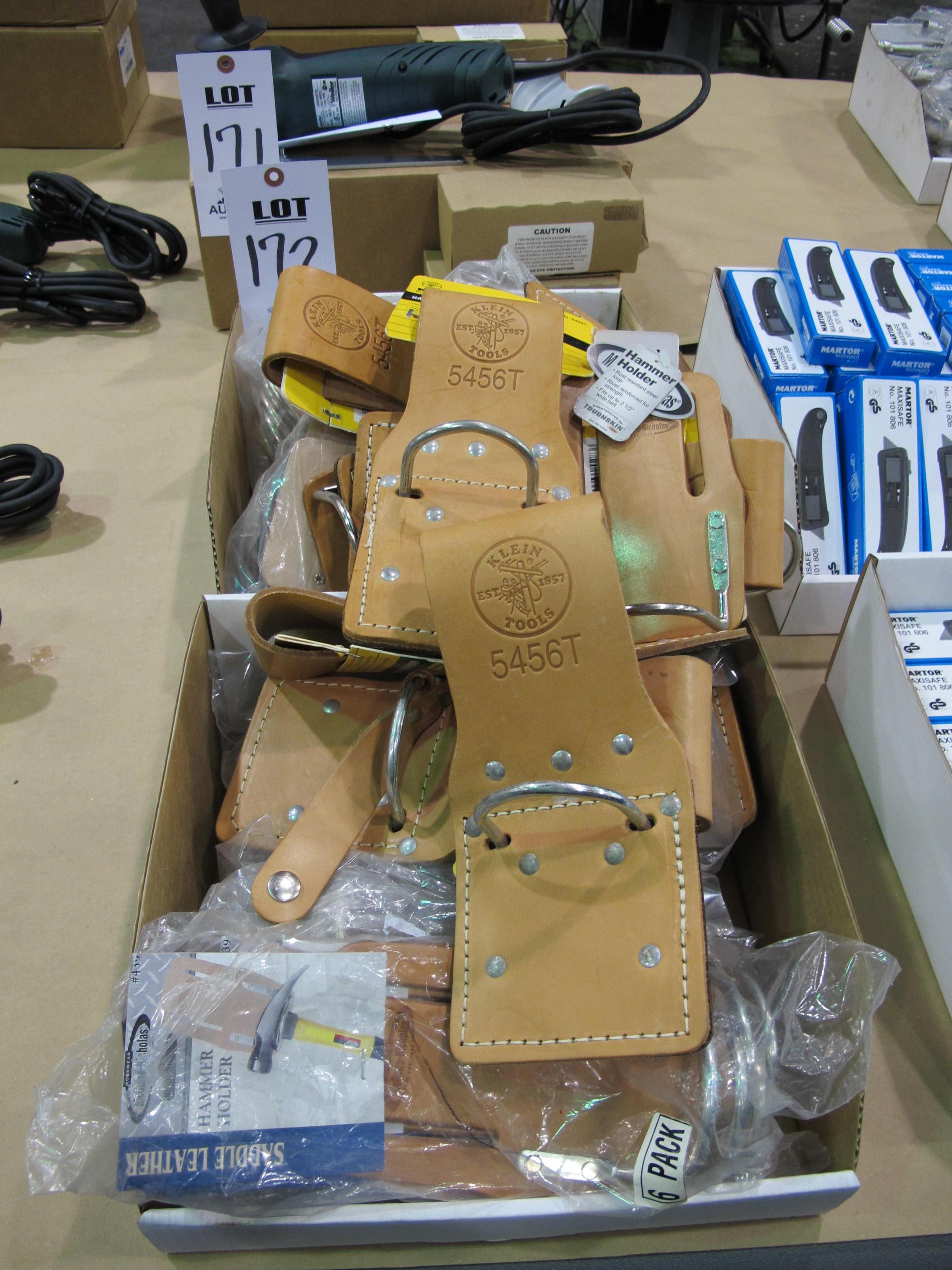 LOT KLEIN TOOLS HAMMER HOLDERS (T-10) LOADING & HANDLING FEE $10-172