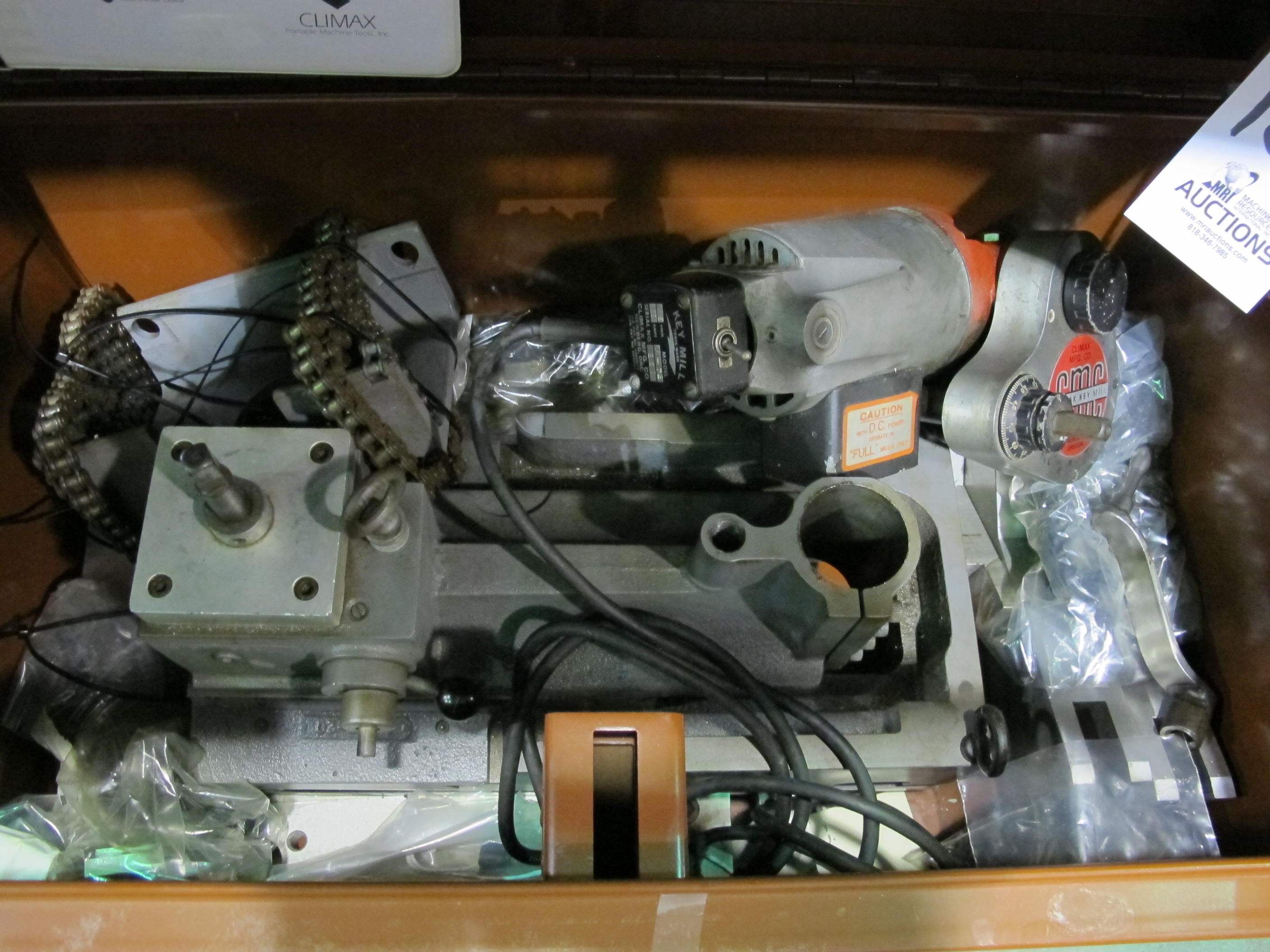 CLIMAX MODEL KM72 PORTABLE KEY MILL (T-10) LOADING & HANDLING FEE $50-187