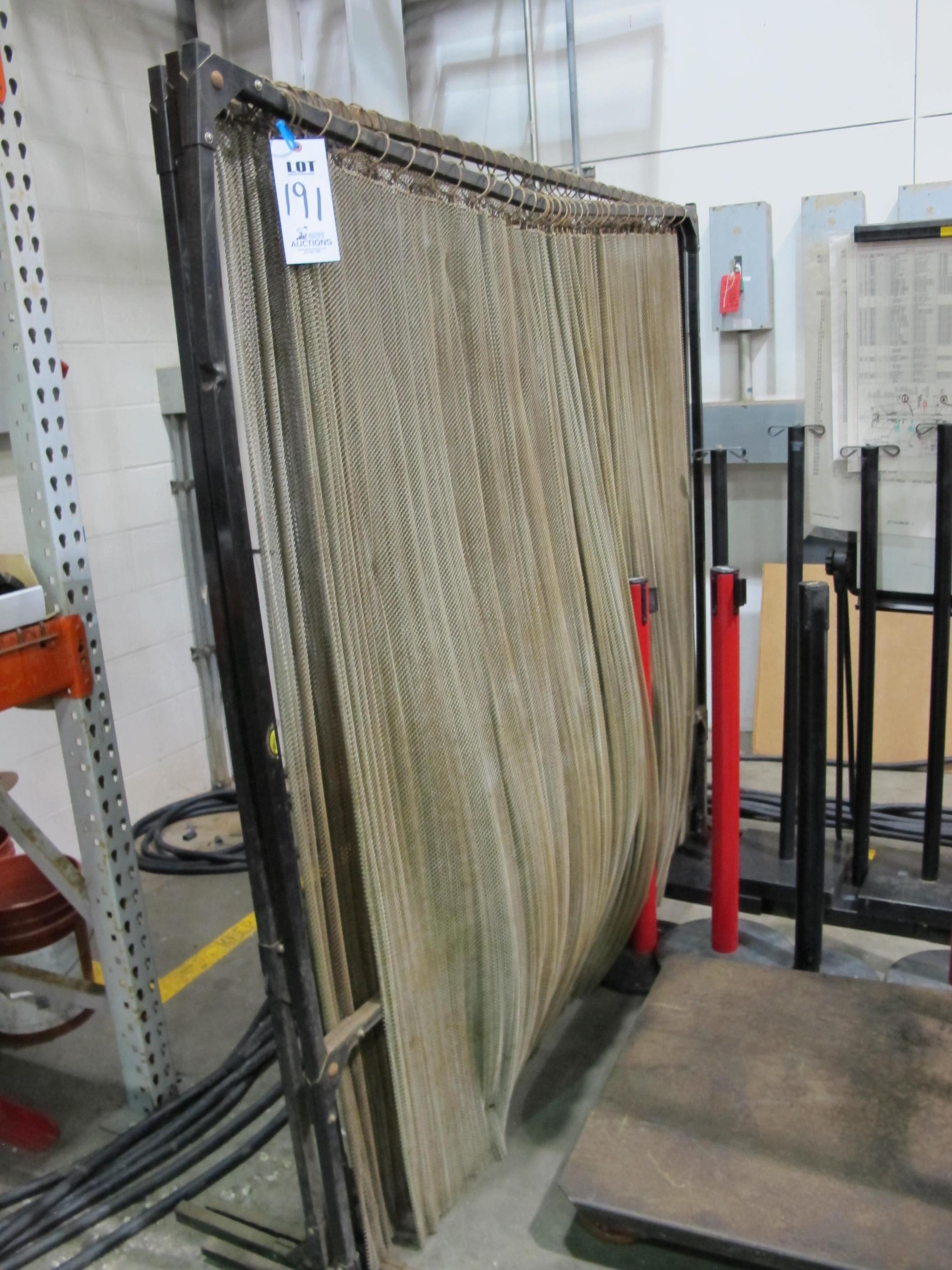 LOT (3) MACHINE CURTAINS (T-10) LOADING & HANDLING FEE $25-191