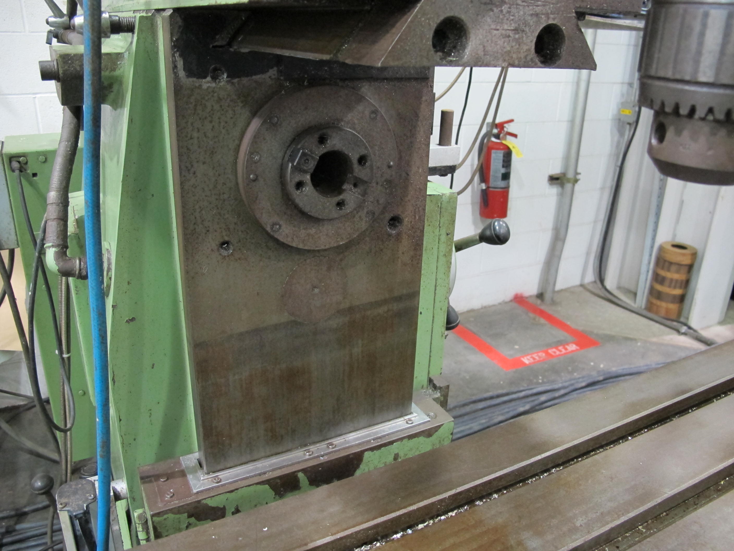 PROMILL MODEL AC-4KV VERTICAL MILL, 54"X17" TABLE, S/N 021506 (T-10) LOADING & HANDLING FEE $300-222