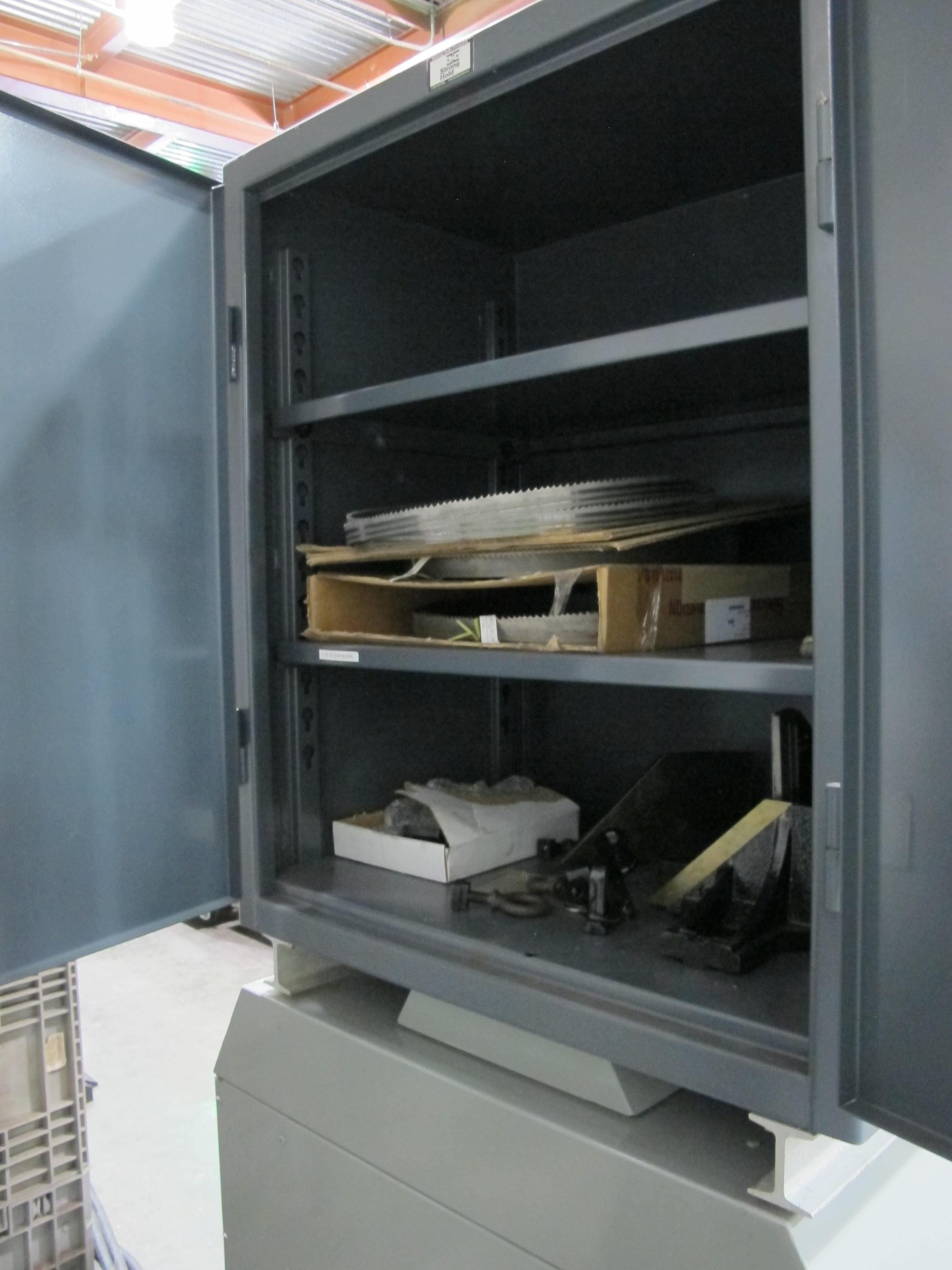 MARVEL SERIES 8 MARK II VERTICAL BAND SAW, TILTING HEAD, S/N 830587 (T-10) LOADING & HANDLING FEE $300-230