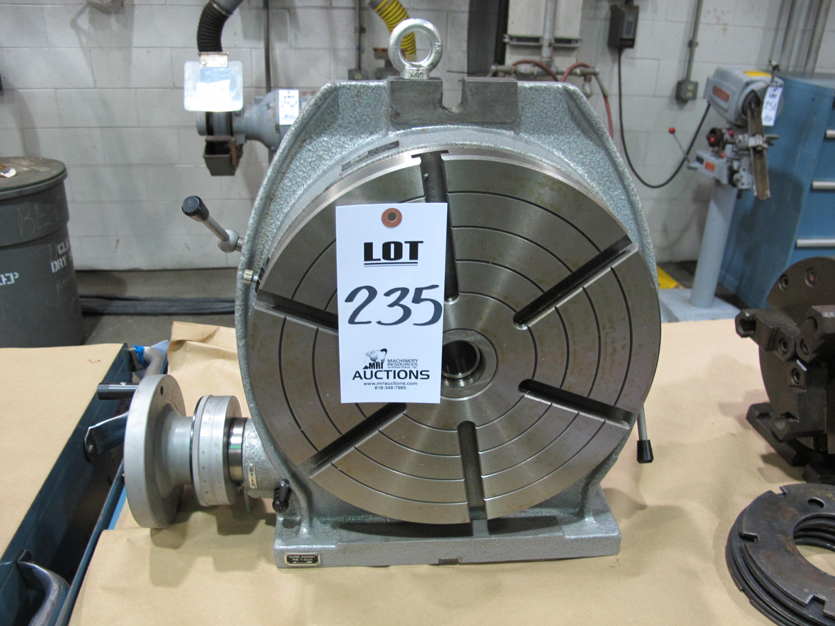 PHASE II 12" ROTARY TABLE S/N 0807005 (T-10) LOADING & HANDLING FEE $25-235