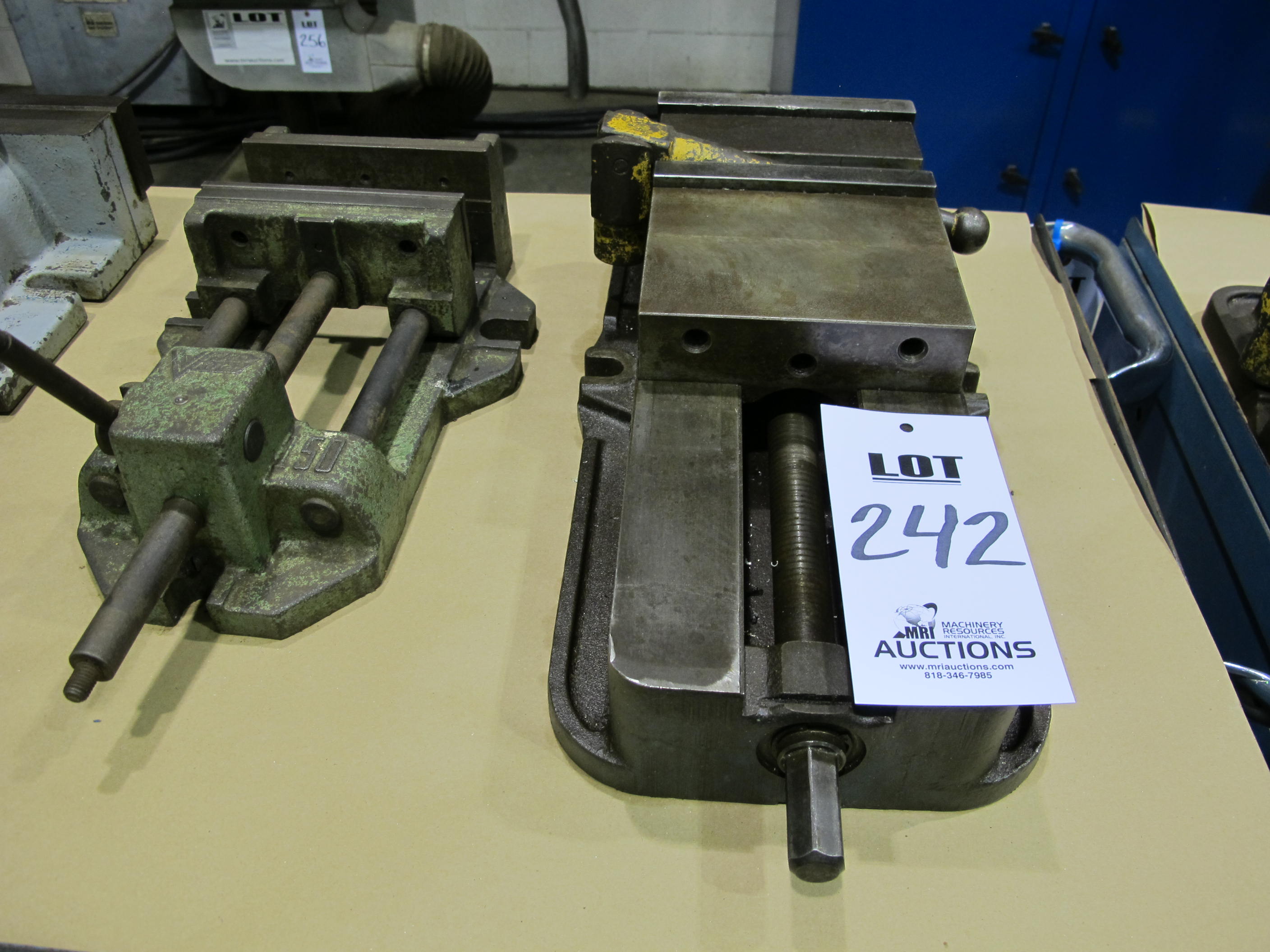 KURT 6" MACHINE VISE S/N 8989 (T-10) LOADING & HANDLING FEE $25-242
