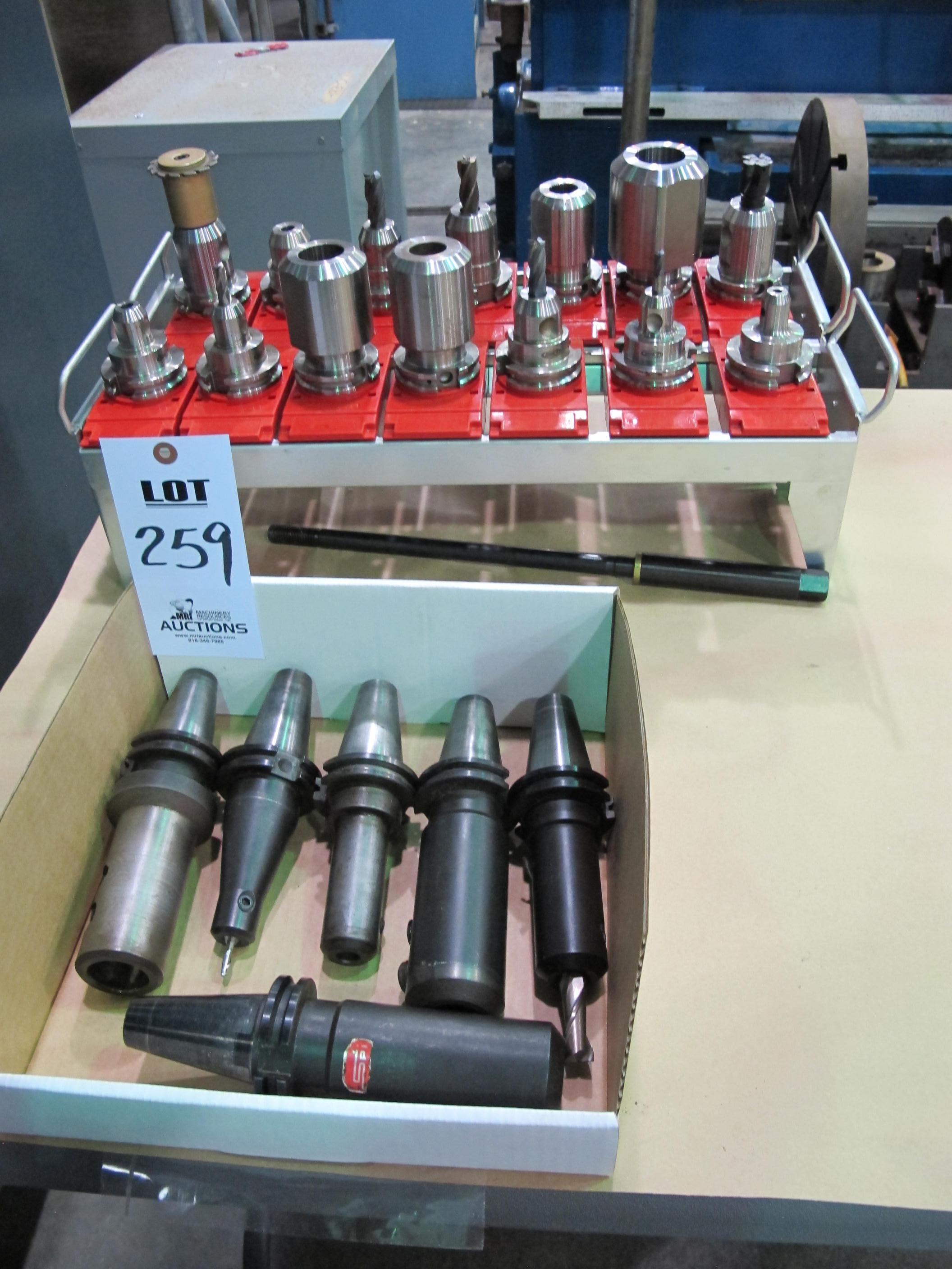 LOT 40 TAPER TOOL HOLDERS (T-10) LOADING & HANDLING FEE $10-259
