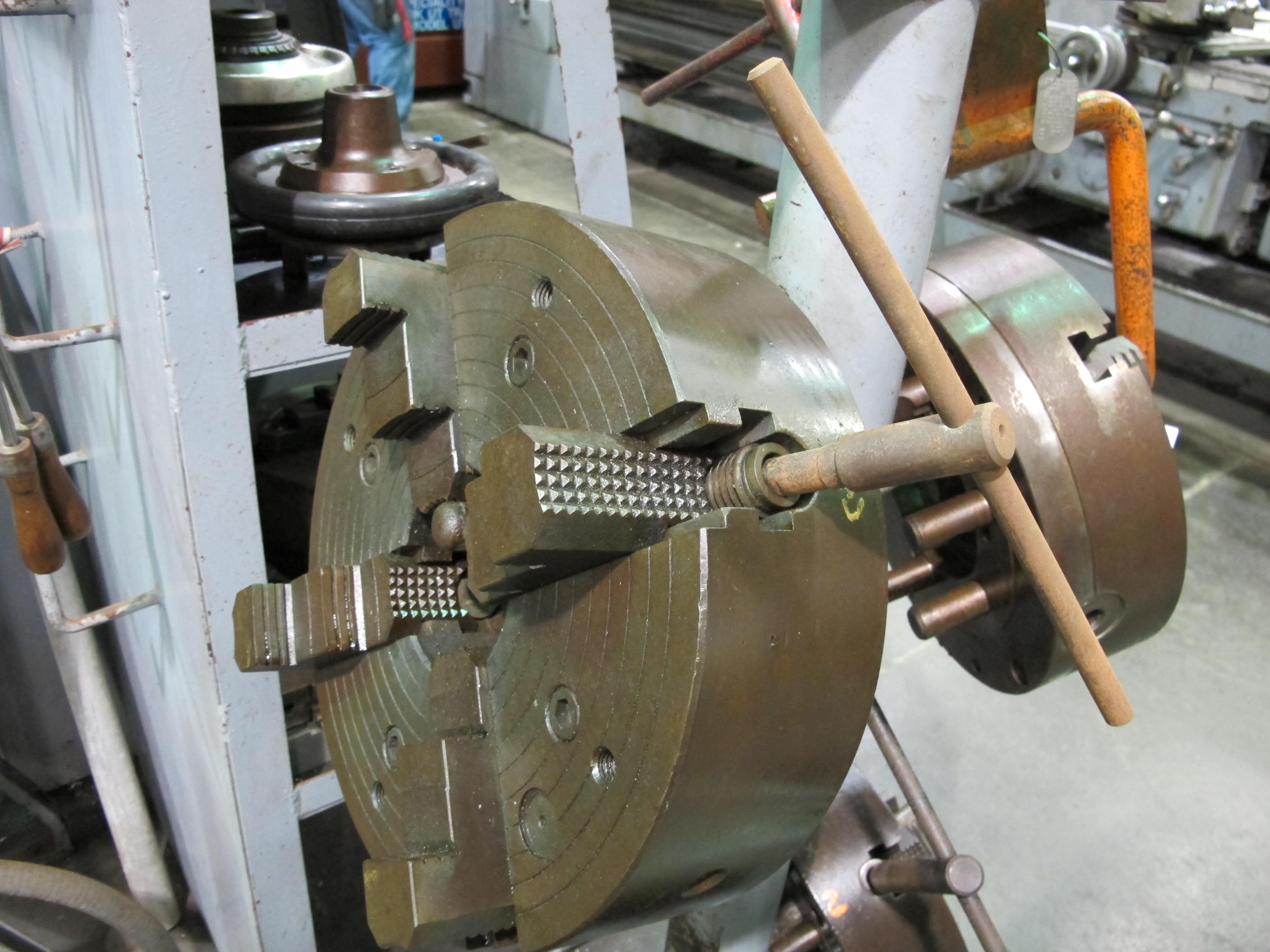 LOT (3) ASST'D JAW CHUCKS (T-10) LOADING & HANDLING FEE $50-273