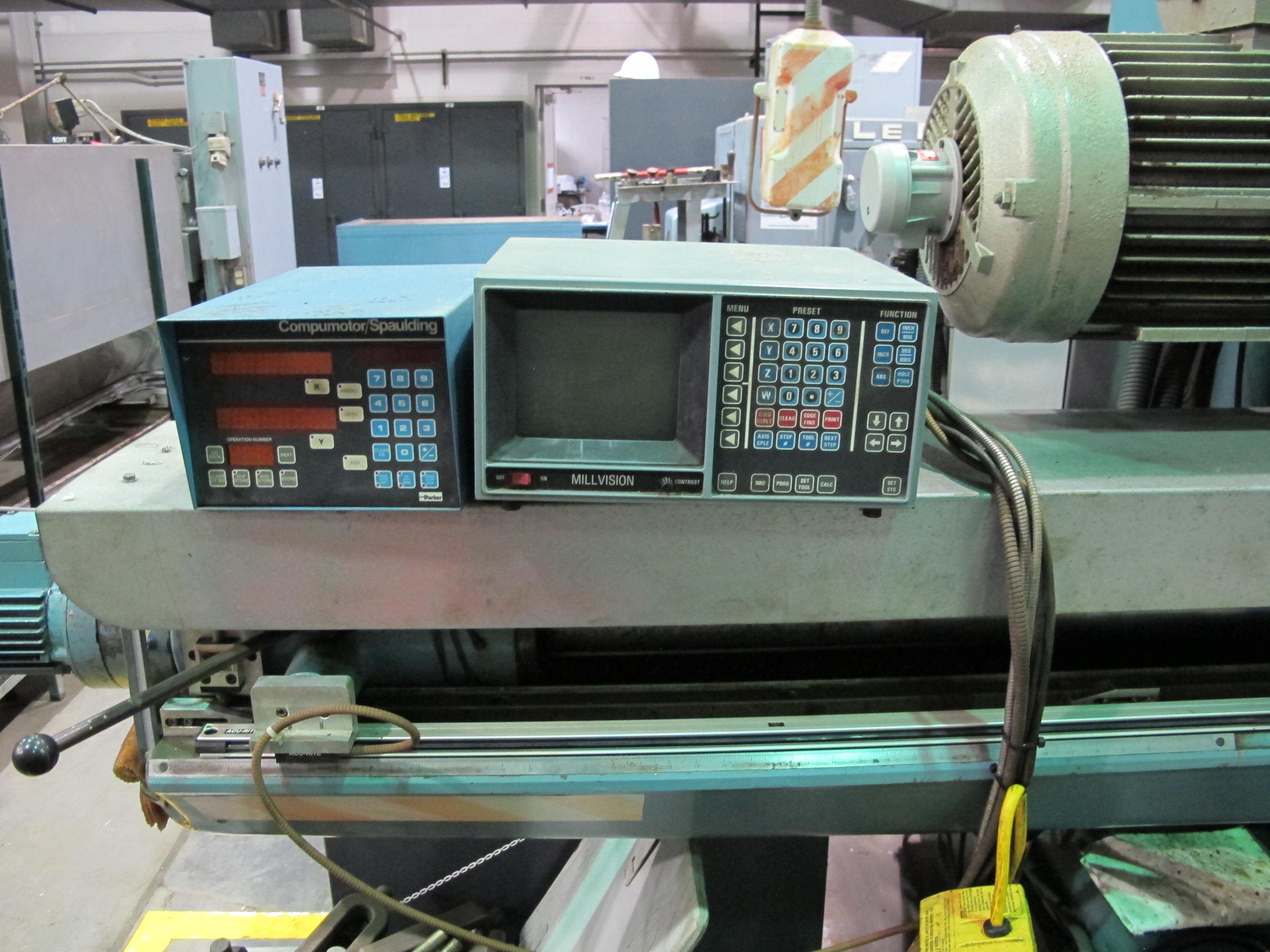 TOS W100A TABLE TYPE HORIZONTAL BORING MILL, 3.93" SPINDLE, ISO 50 TAPER, MAX DIAMETER FACE TURNING: 35.43", TRAVELS: X- 63", Y-44", Z-49", 49" X 49" ROTARY TABLE, 6,600 LB CAPACITY TABLE, TAIL STOCK, FACING HEAD, NUMBER OF SPEEDS 23, 1120 RPM, 4 AXIS DRO, 15 HP, S/N 26-28 (T-10) LOADING & HANDLING FEE $1,500-279