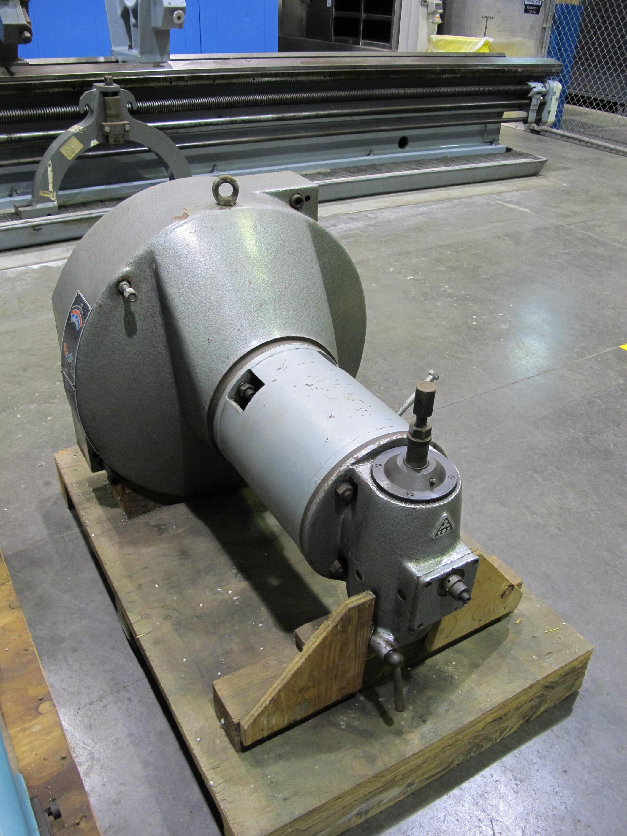 TOS W100A TABLE TYPE HORIZONTAL BORING MILL, 3.93" SPINDLE, ISO 50 TAPER, MAX DIAMETER FACE TURNING: 35.43", TRAVELS: X- 63", Y-44", Z-49", 49" X 49" ROTARY TABLE, 6,600 LB CAPACITY TABLE, TAIL STOCK, FACING HEAD, NUMBER OF SPEEDS 23, 1120 RPM, 4 AXIS DRO, 15 HP, S/N 26-28 (T-10) LOADING & HANDLING FEE $1,500-279