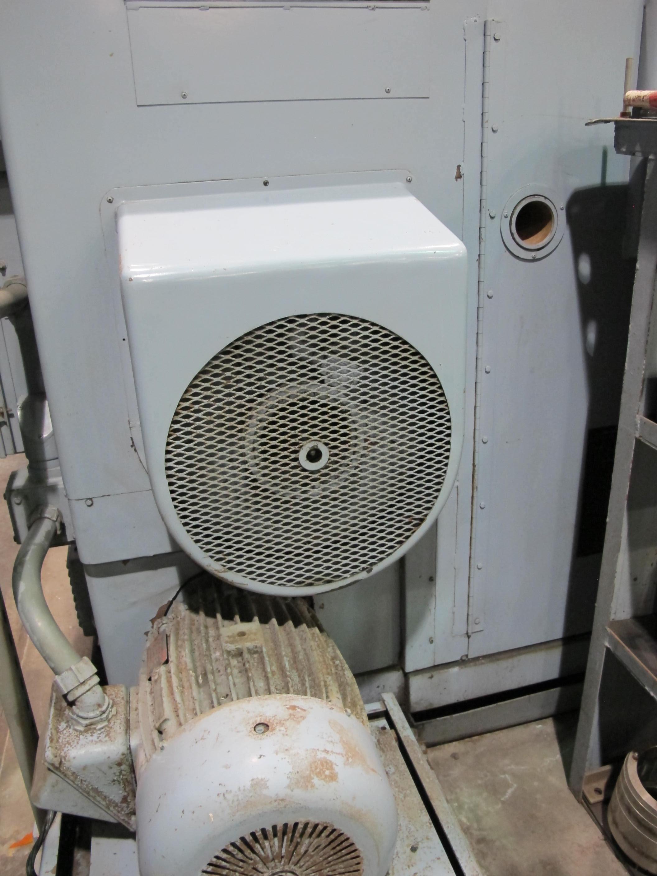 LEBLOND LARGE HEAVY DUTY SLIDING BED LATHE, SERIES NK 4025, 40" X 444", 25" SWING OVER CROSS SLIDE, 57" 4-JAW CHUCK, 5-600 RPM SPINDLE SPEED, TAILSTOCK, TAPER ATTACHMENT, TOOL POST HOLDER, (2) 14" STEADY RESTS, HARDENED & GROUND WAYS, THREAD DIAL, 75 HP, COOLANT, S/N 3NK942-R2877 (T-10) LOADING & HANDLING FEE $3,500-299