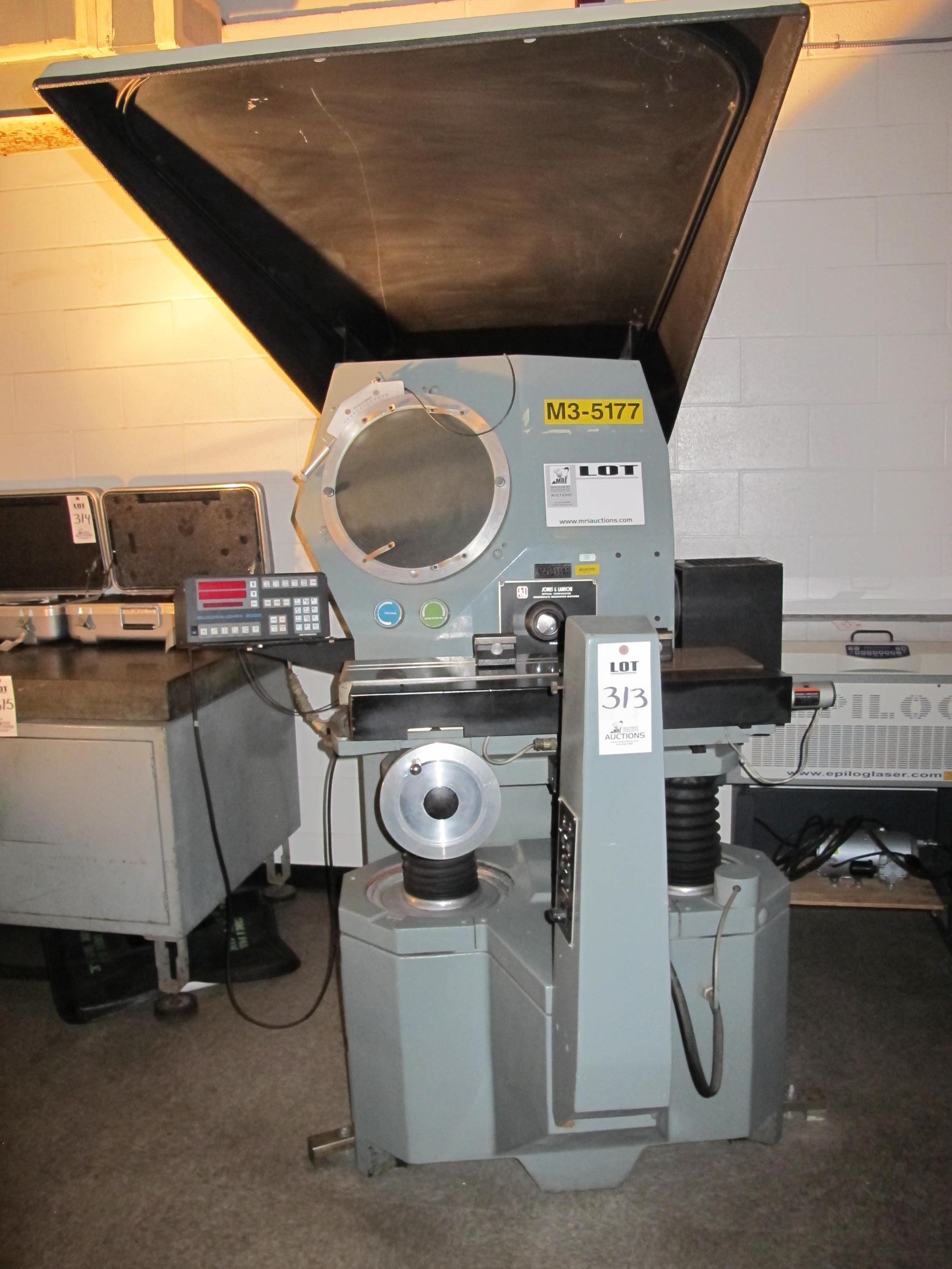 JONES & LAMSON OPTICAL COMPARATOR S/N E58070 (T-10) LOADING & HANDLING FEE $300-313
