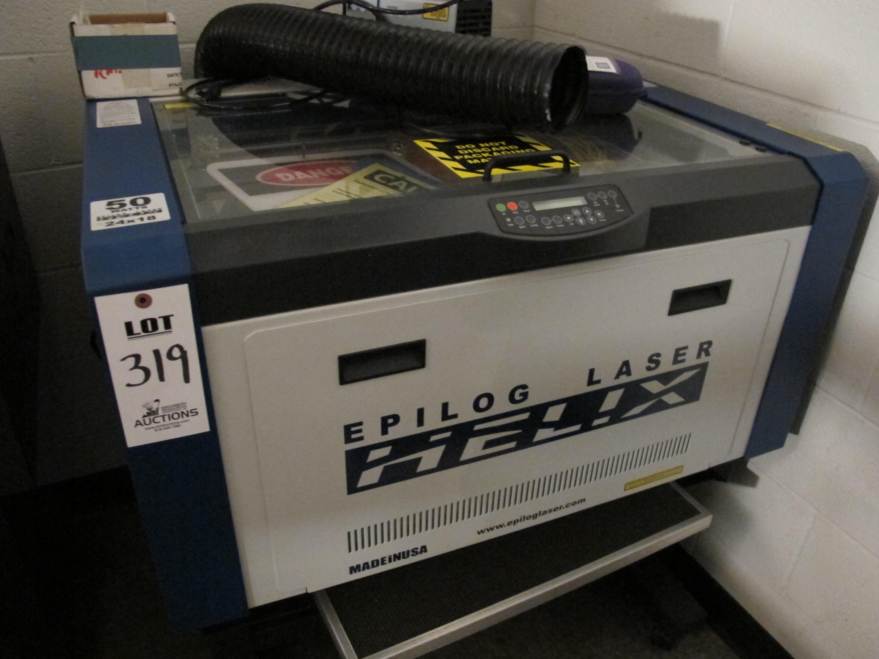 EPILOG ENGRAVING LASER MACHINE (T-10) LOADING & HANDLING FEE $25-319