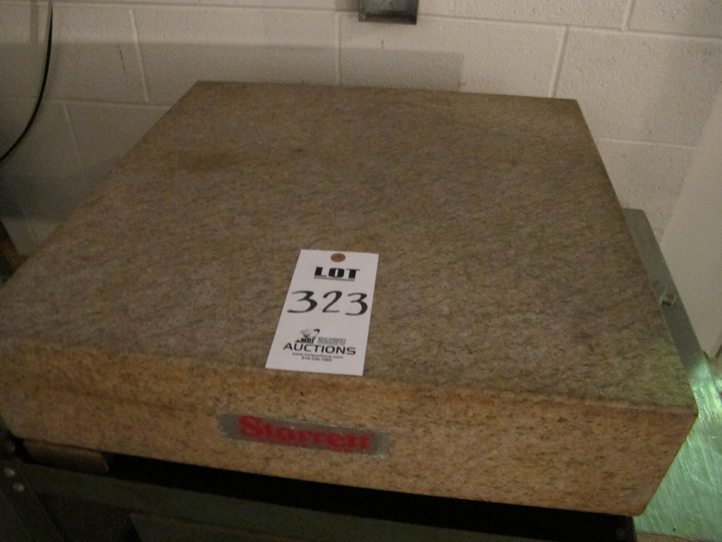 STARRETT 24"X24" GRANITE SURFACE PLATE (T-10) LOADING & HANDLING FEE $25-323