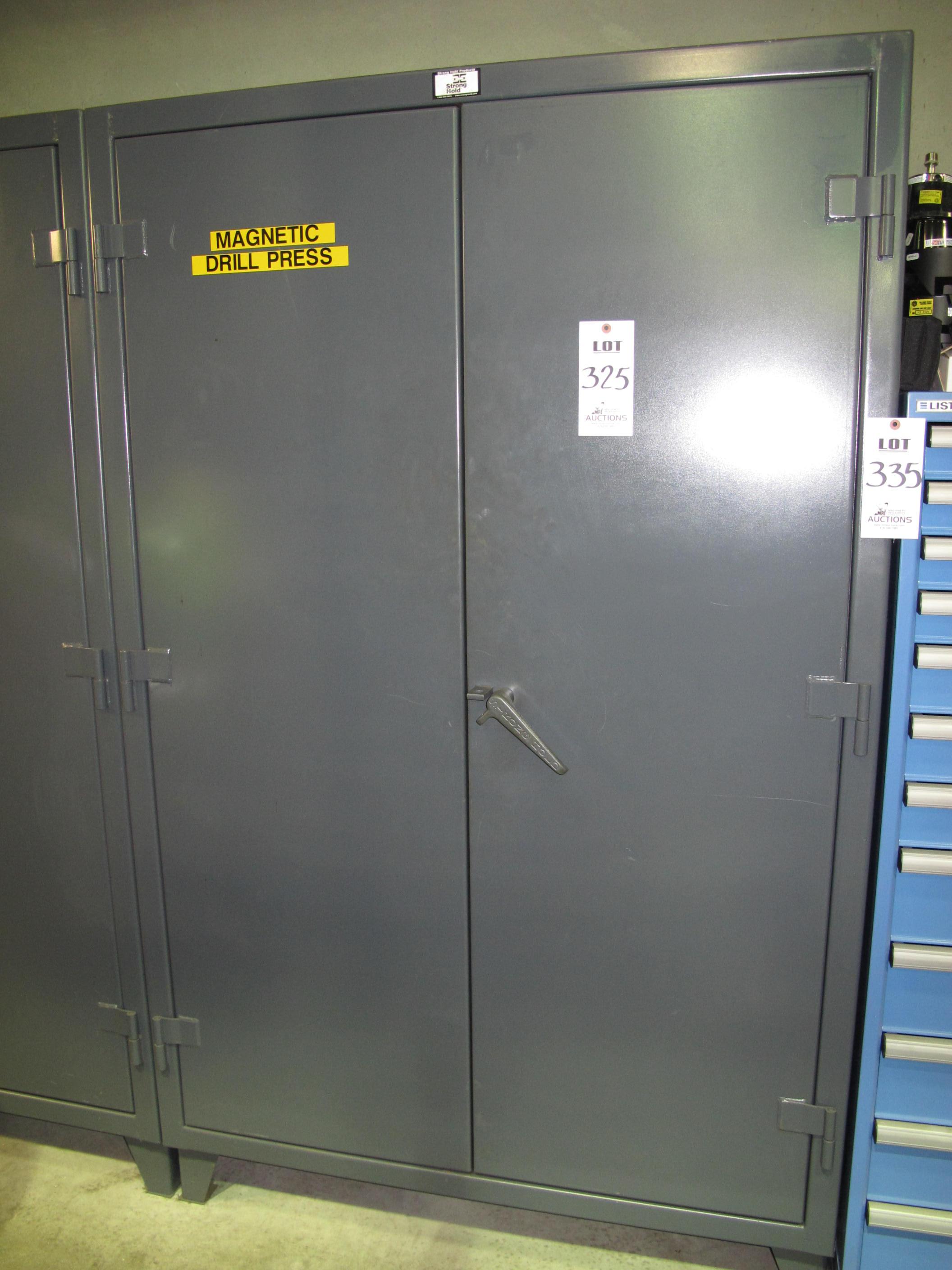 HEAVY DUTY 2-DOOR CABINET W/ CONTENTS (T-10) LOADING & HANDLING FEE $50-325