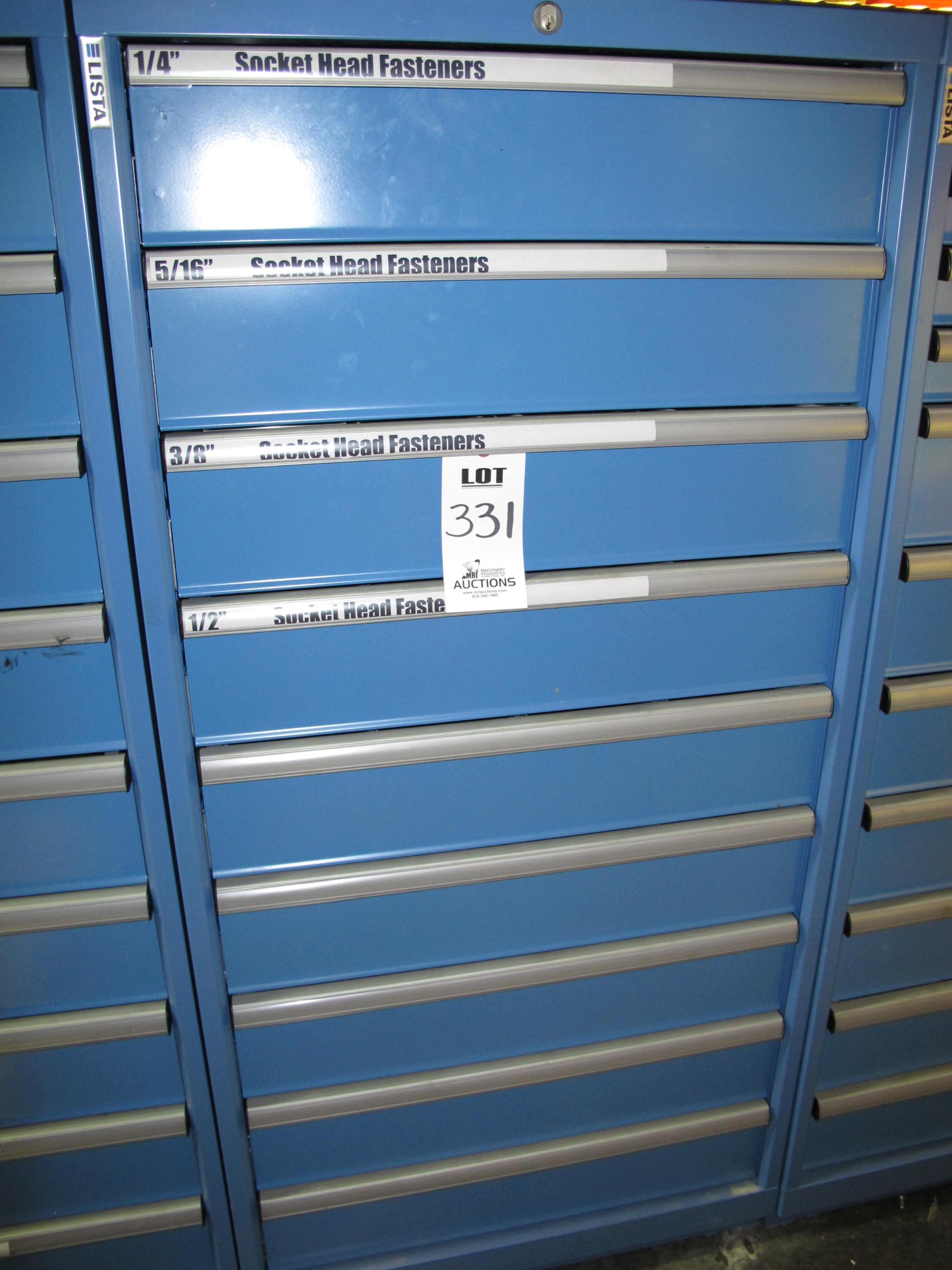LISTA 9-DRAWER TOOL CABINET W/ CONTENTS (T-10) LOADING & HANDLING FEE $50-331