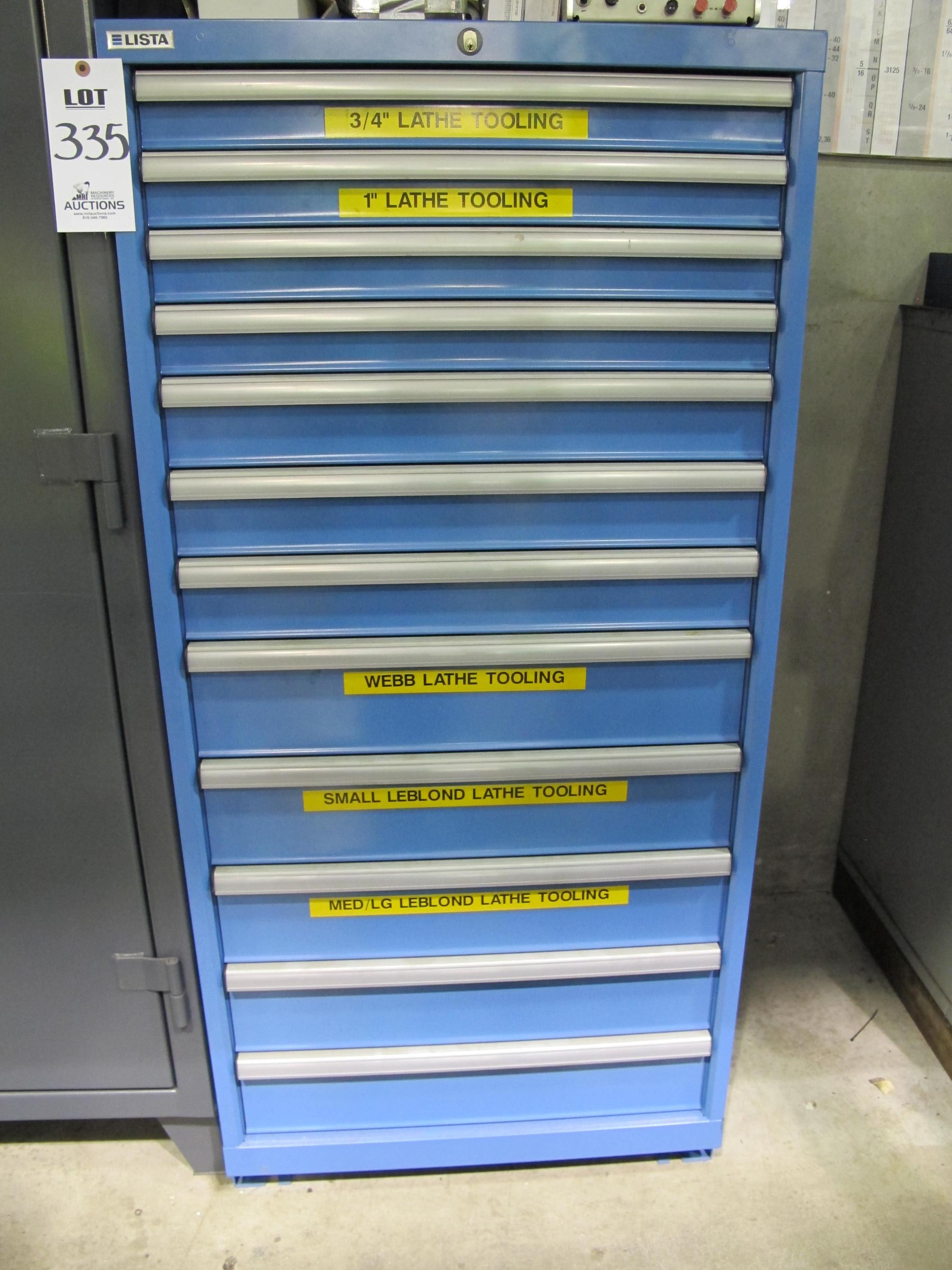 LISTA 12-DRAWER TOOL CABINET (T-10) LOADING & HANDLING FEE $50-335