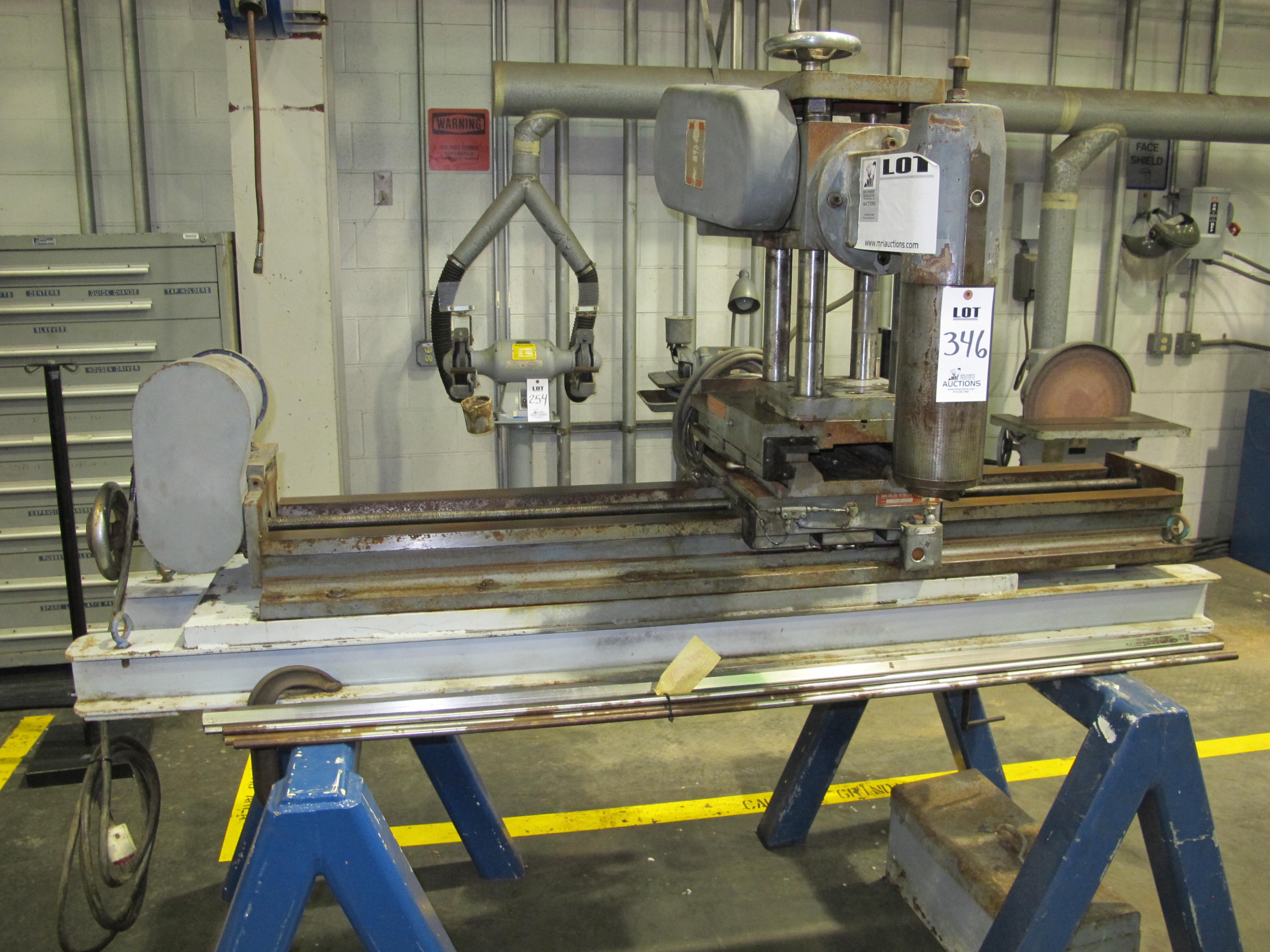 MASTER MODEL PM4-70 VERTICAL BORING MACHINE S/N 157 (T-10) LOADING & HANDLING FEE $300-346
