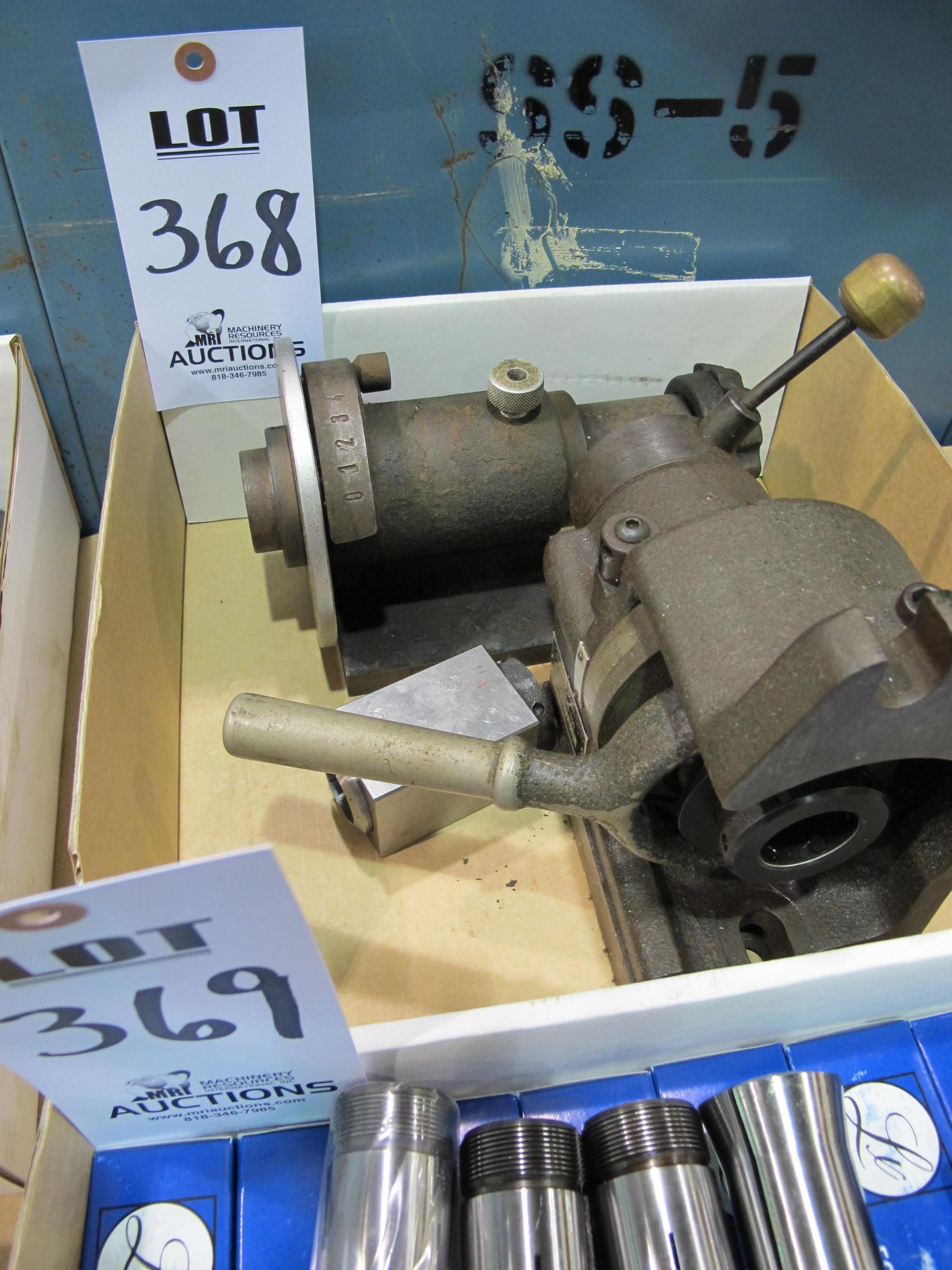 LOT (2) 5C COLLETS FIXTURES (T-10) LOADING & HANDLING FEE $10-368