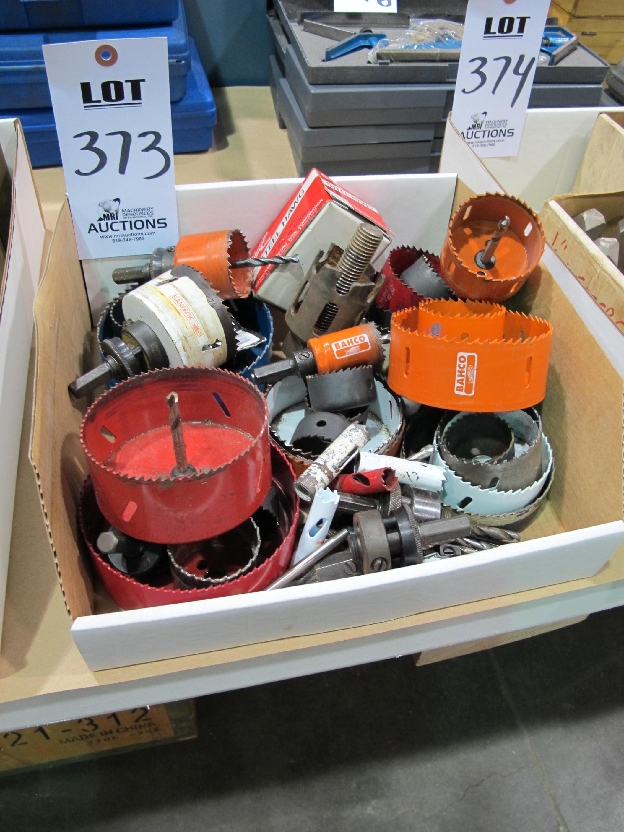 LOT ASST'D HOLE SAWS (T-10) LOADING & HANDLING FEE $10-373