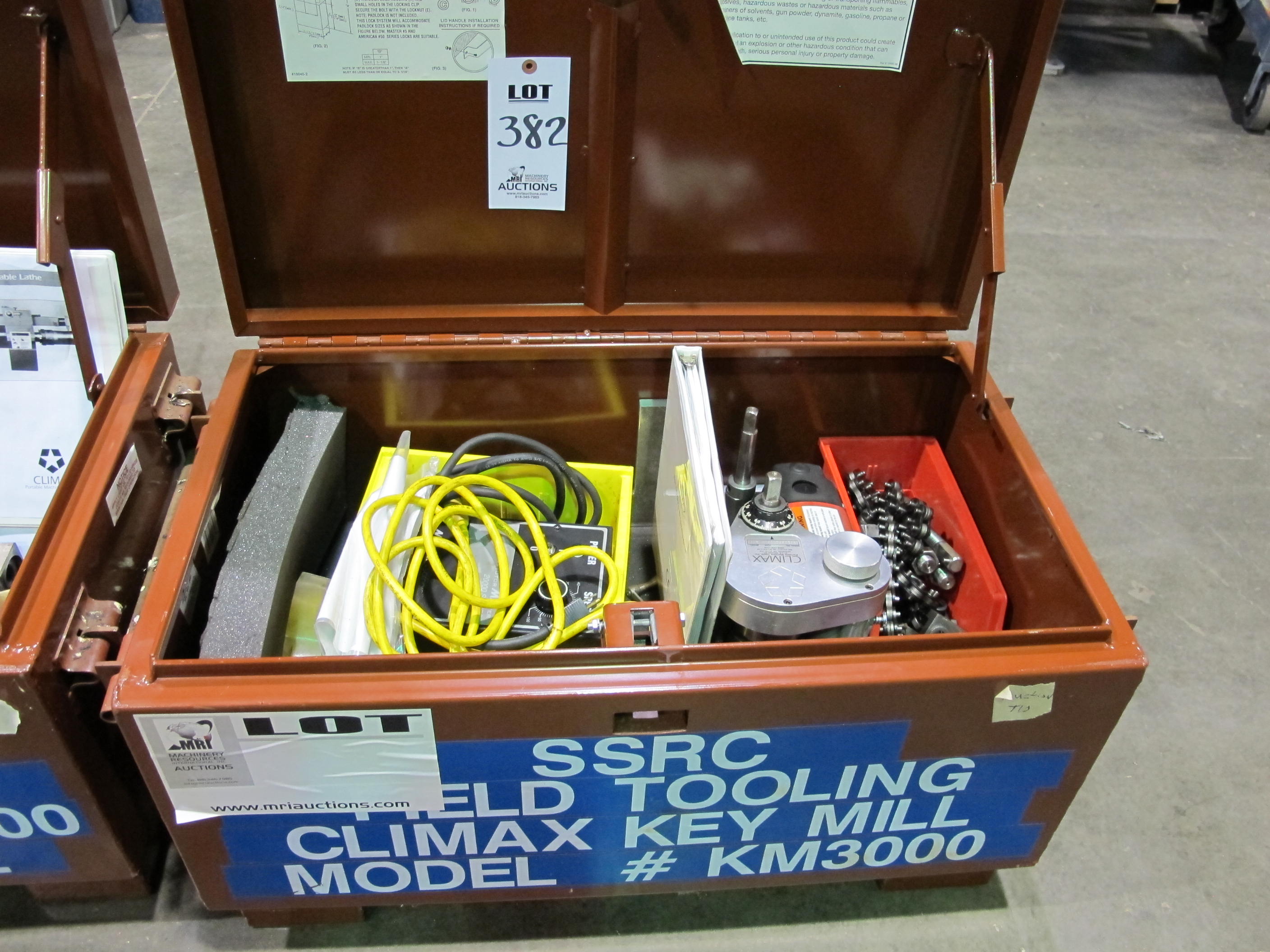 CLIMAX MODEL KM3000 PORTABLE KEY MILL (T-10) LOADING & HANDLING FEE $50-382