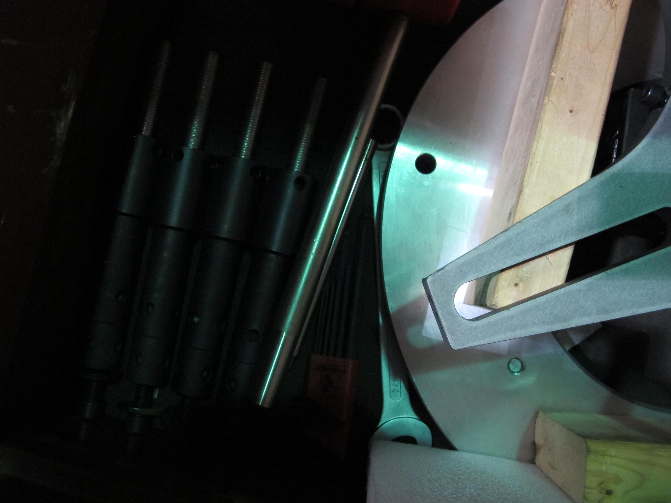 EFCO MODEL TDF-05A PORTABLE FLANGE FACING MACHINE S/N 08.501.0001 (T-10) LOADING & HANDLING FEE $50-387