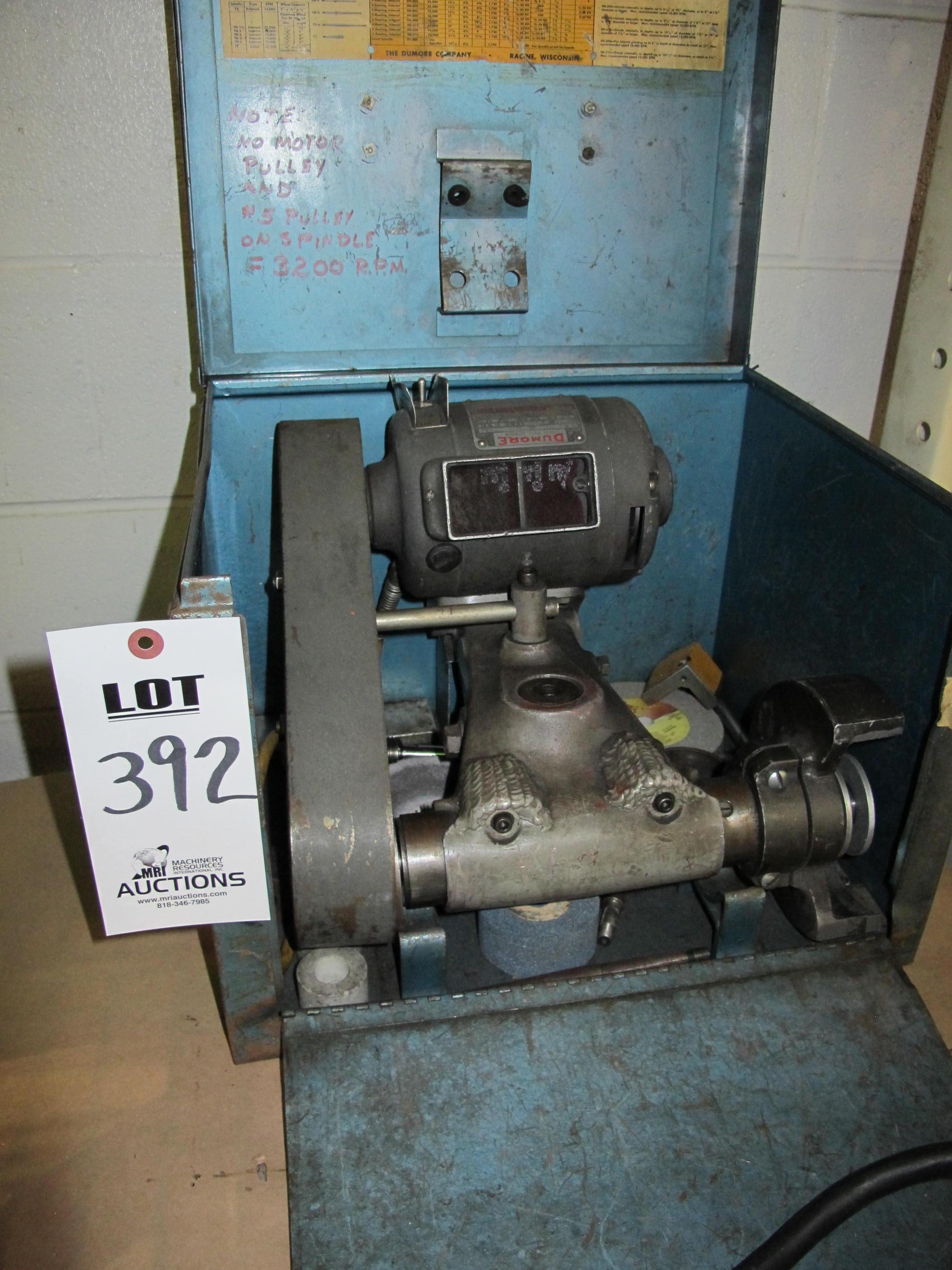 DUMORE TOOL POST GRINDER (T-10) LOADING & HANDLING FEE $50-392